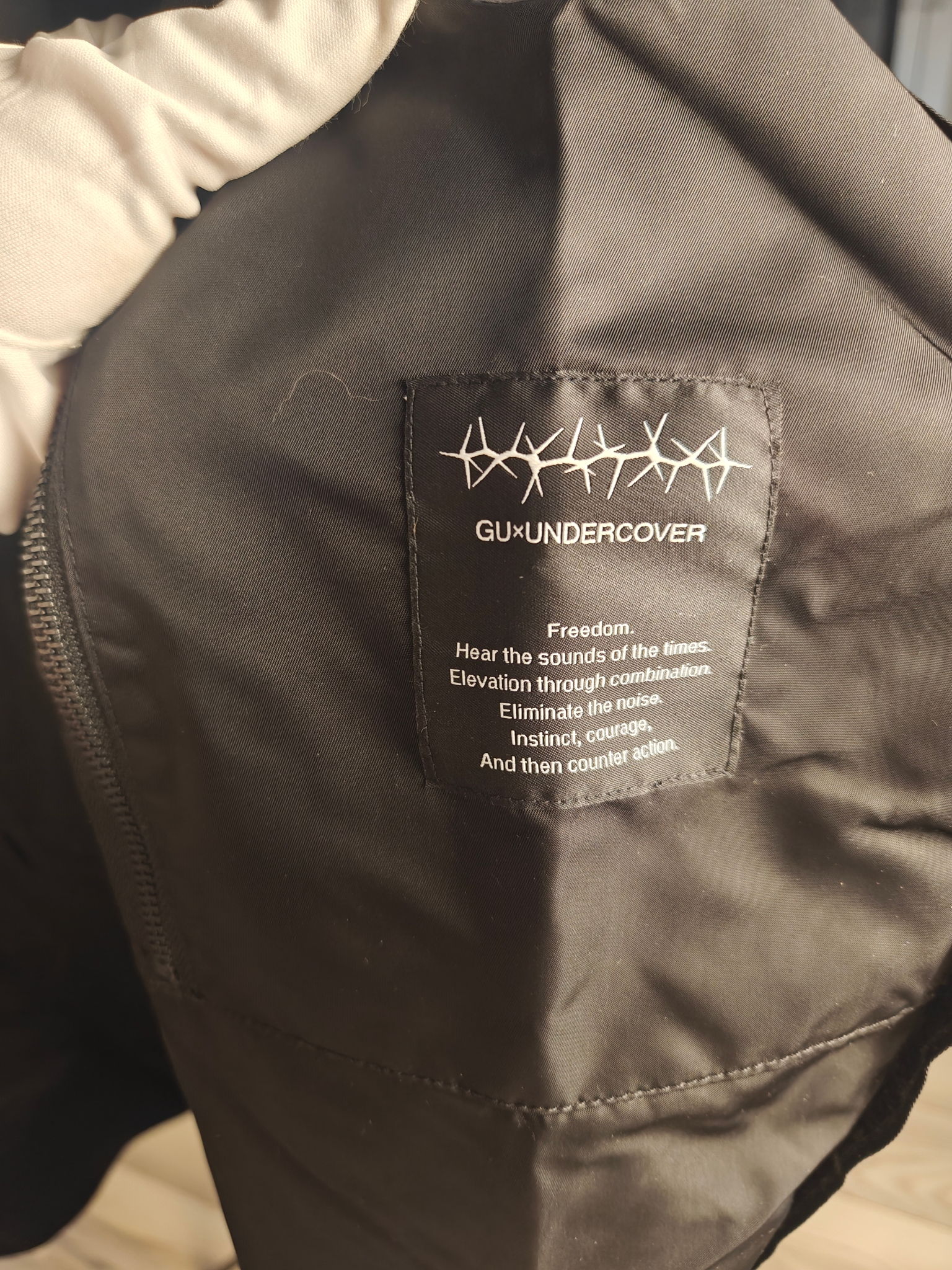 GU x Undercover MA-1 Bomber Freedom Noise, миниатюра 4