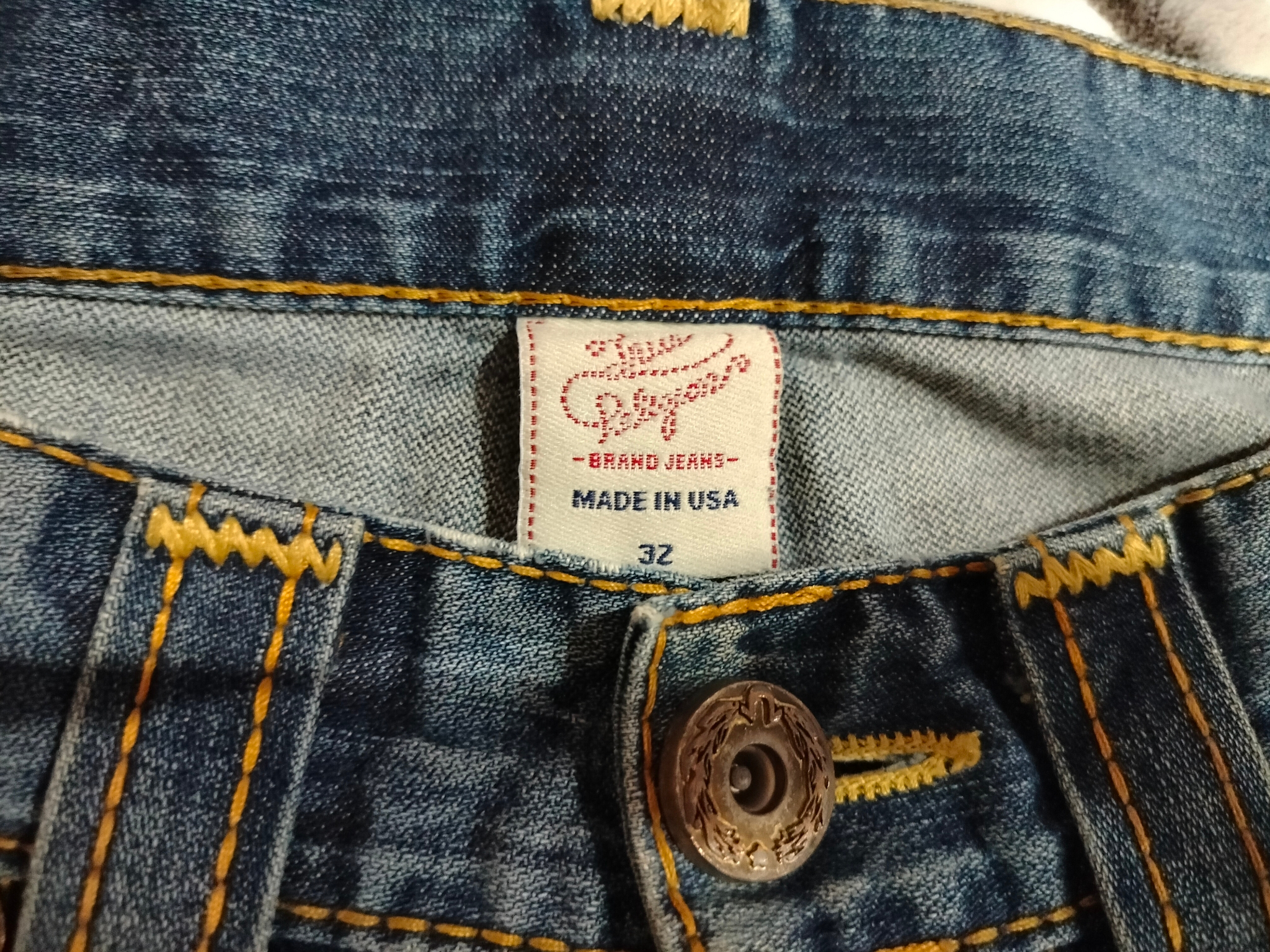 True Religion Bootcut Jeans Joey Big T, миниатюра 6