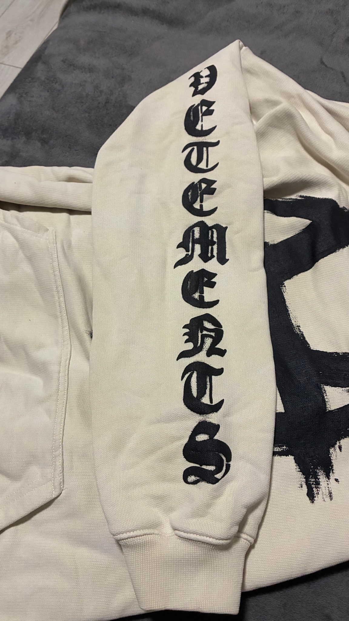 Vetements Double Anarchy Logo Hoodie, миниатюра 5