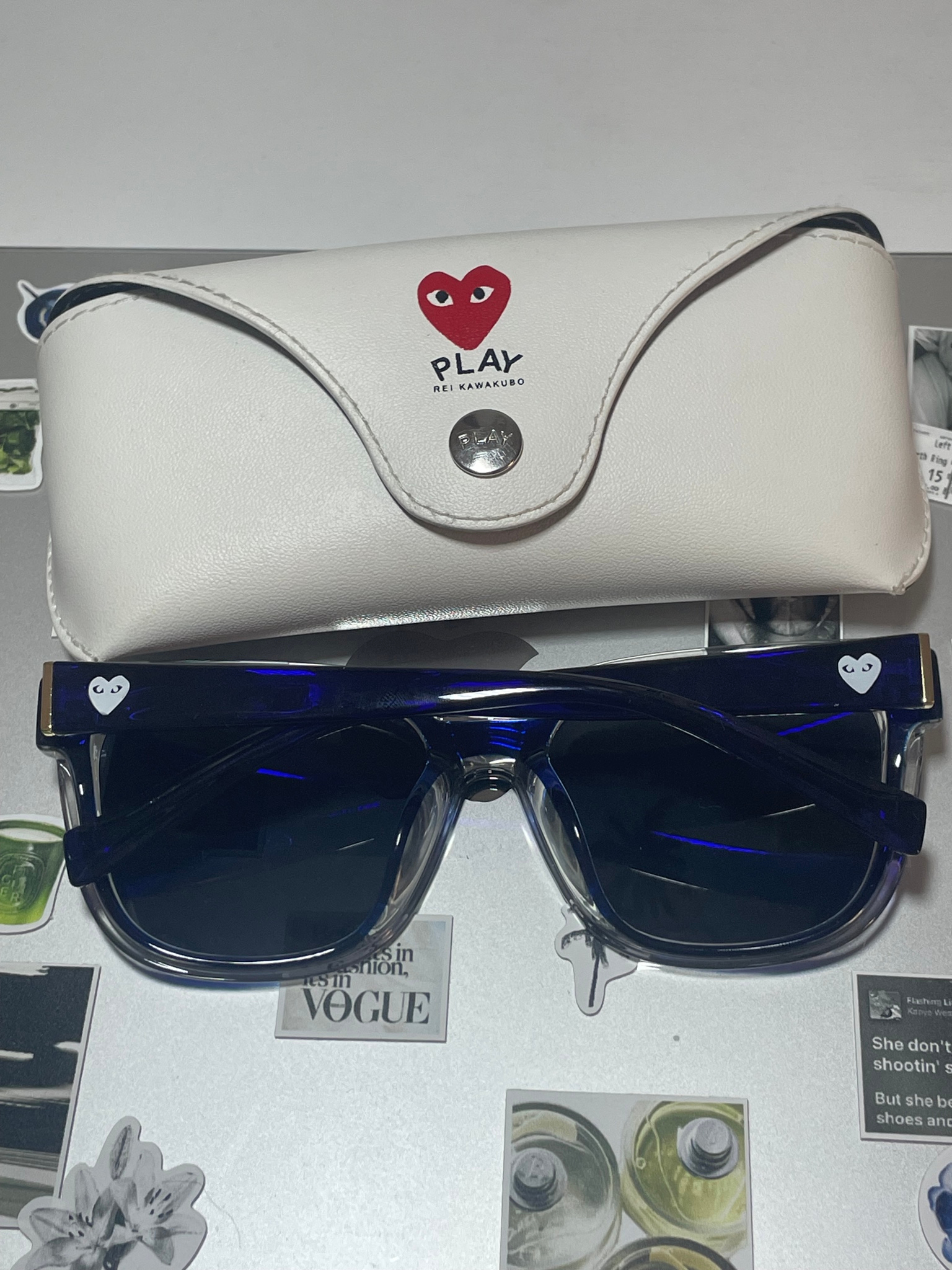 Comme Des Garçons Play x Rei Kawakubo Sunglasses, миниатюра 3