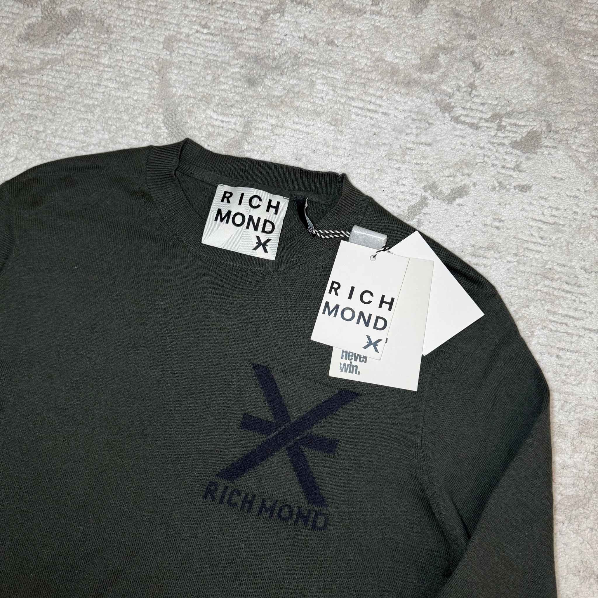 Richmond X Merino Wool Sweater, миниатюра 3