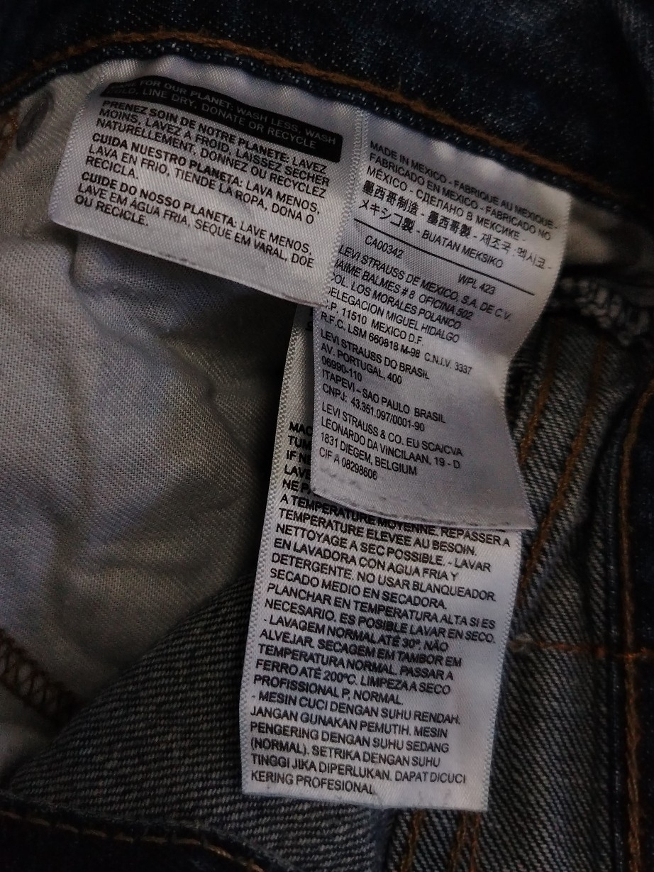 Levi's 514 Bootcut Vintage Jeans 527 type, миниатюра 4