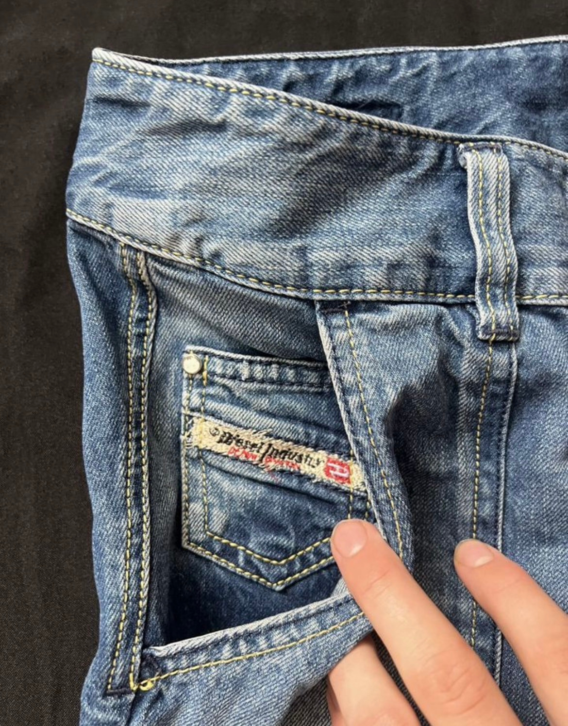Diesel bootcut baggy, миниатюра 3