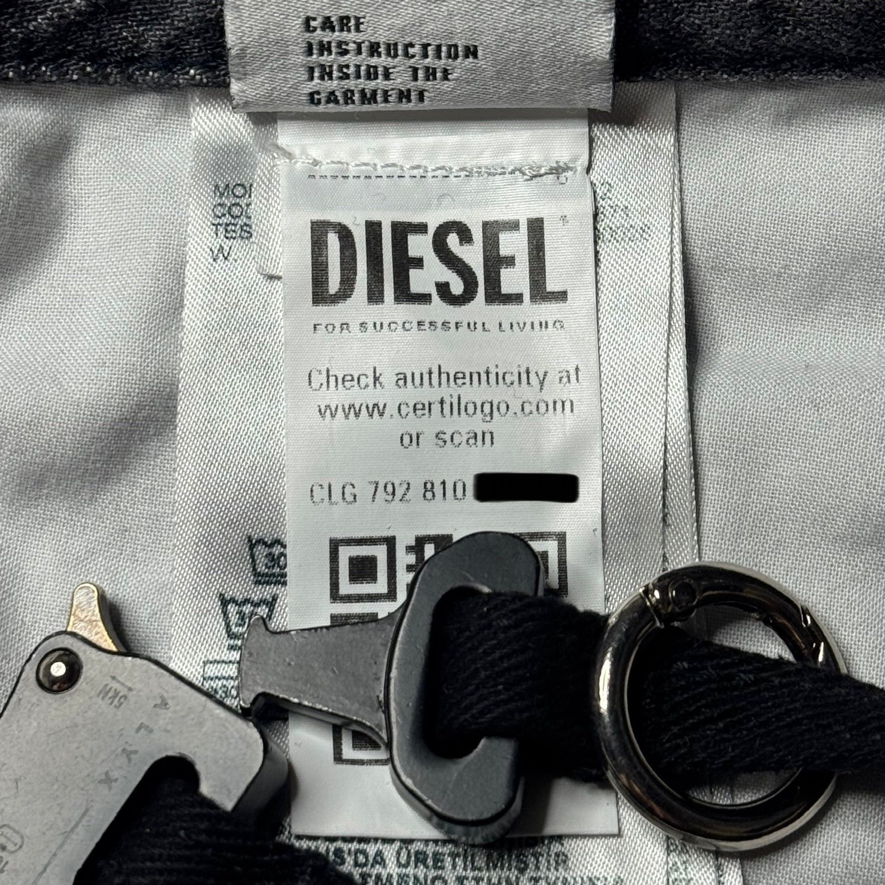 Diesel  Джинсы Прямые (33), миниатюра 7