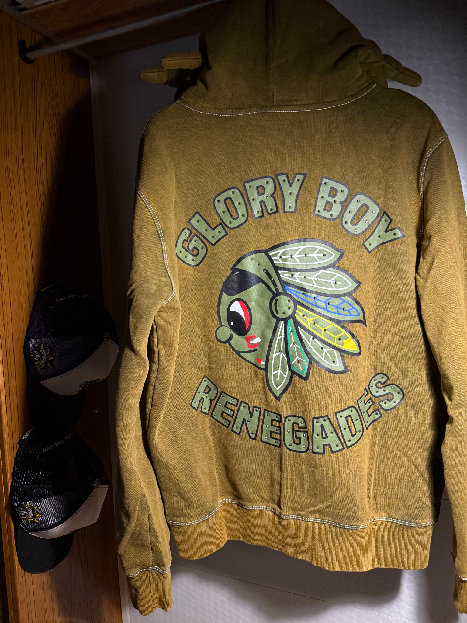 Glo Gang Renegades Full Zip Hoodie, миниатюра 2