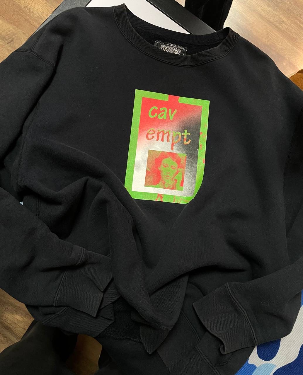 Cav Empt Graphic Overdye Crewneck, миниатюра 6
