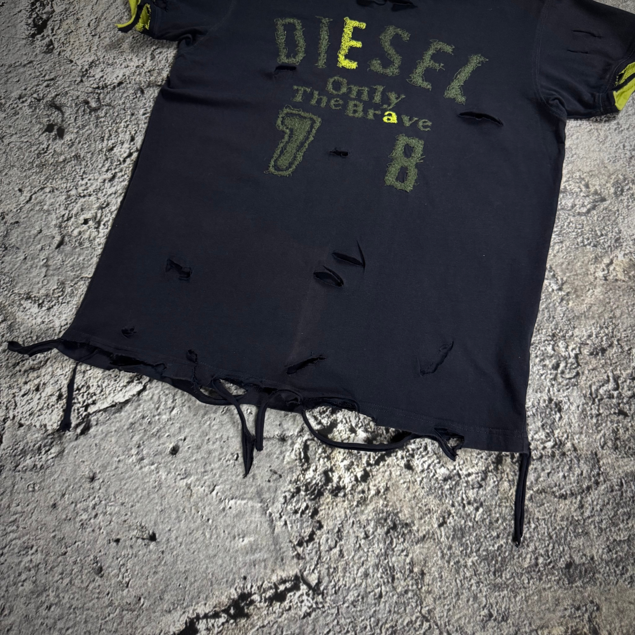 Diesel Vintage Distressed T-Shirt, миниатюра 7