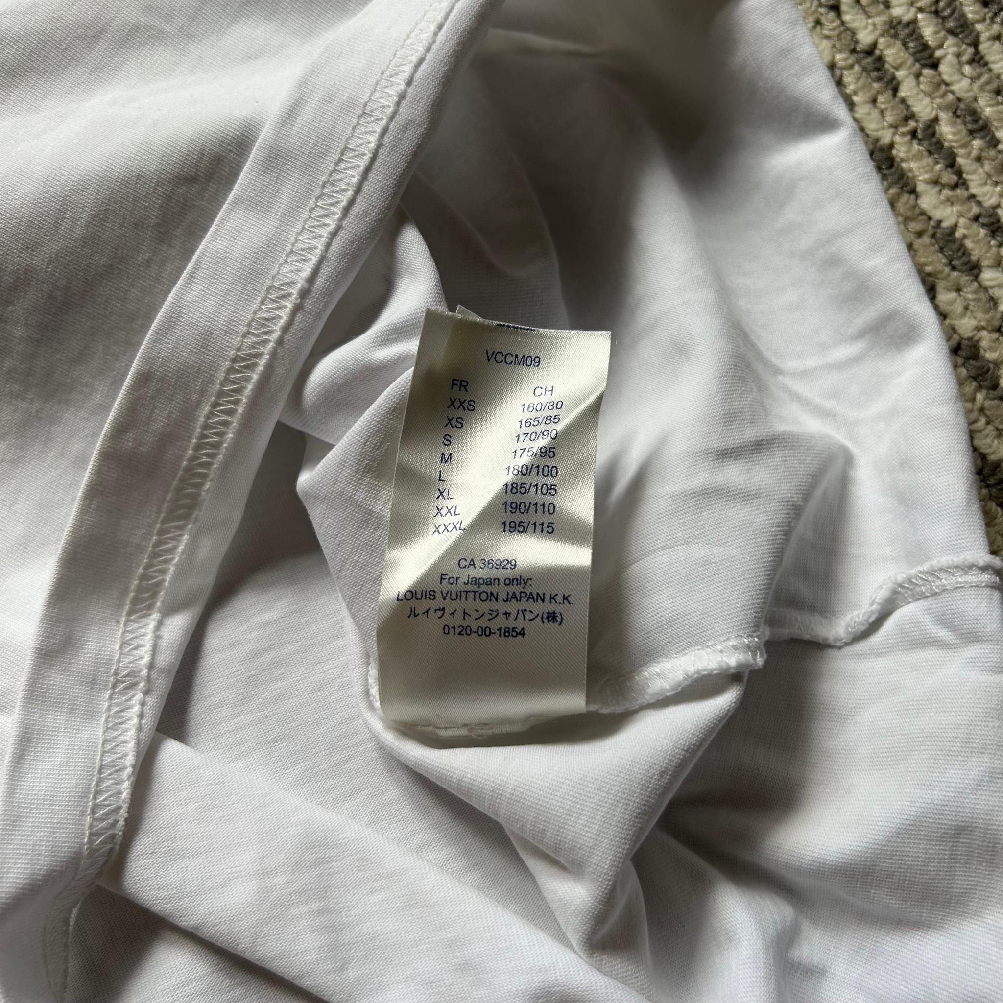 Louis Vuitton x Off White Floating LV Tee, миниатюра 8