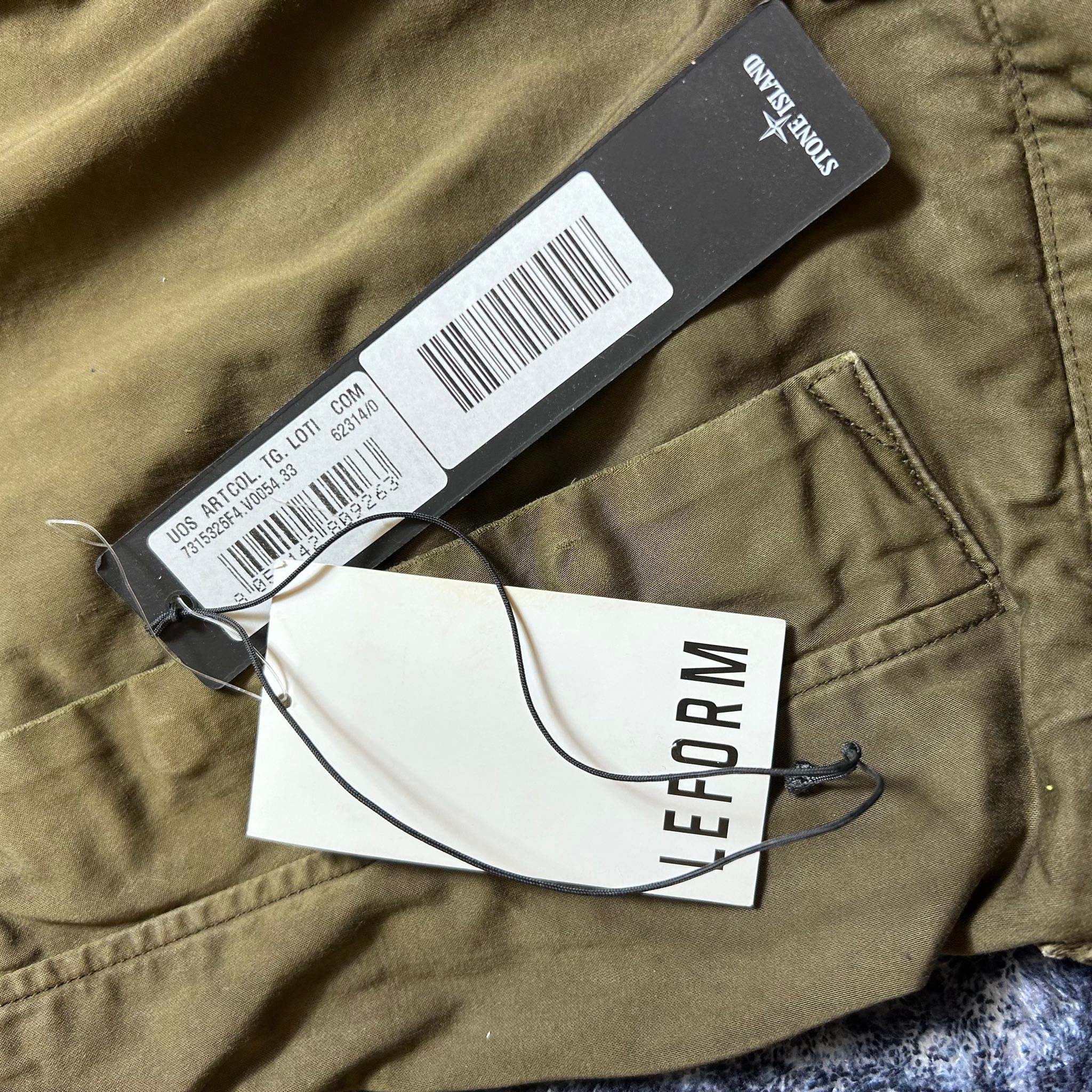 Stone Island Ghost Pieces Pants Type CO, миниатюра 5