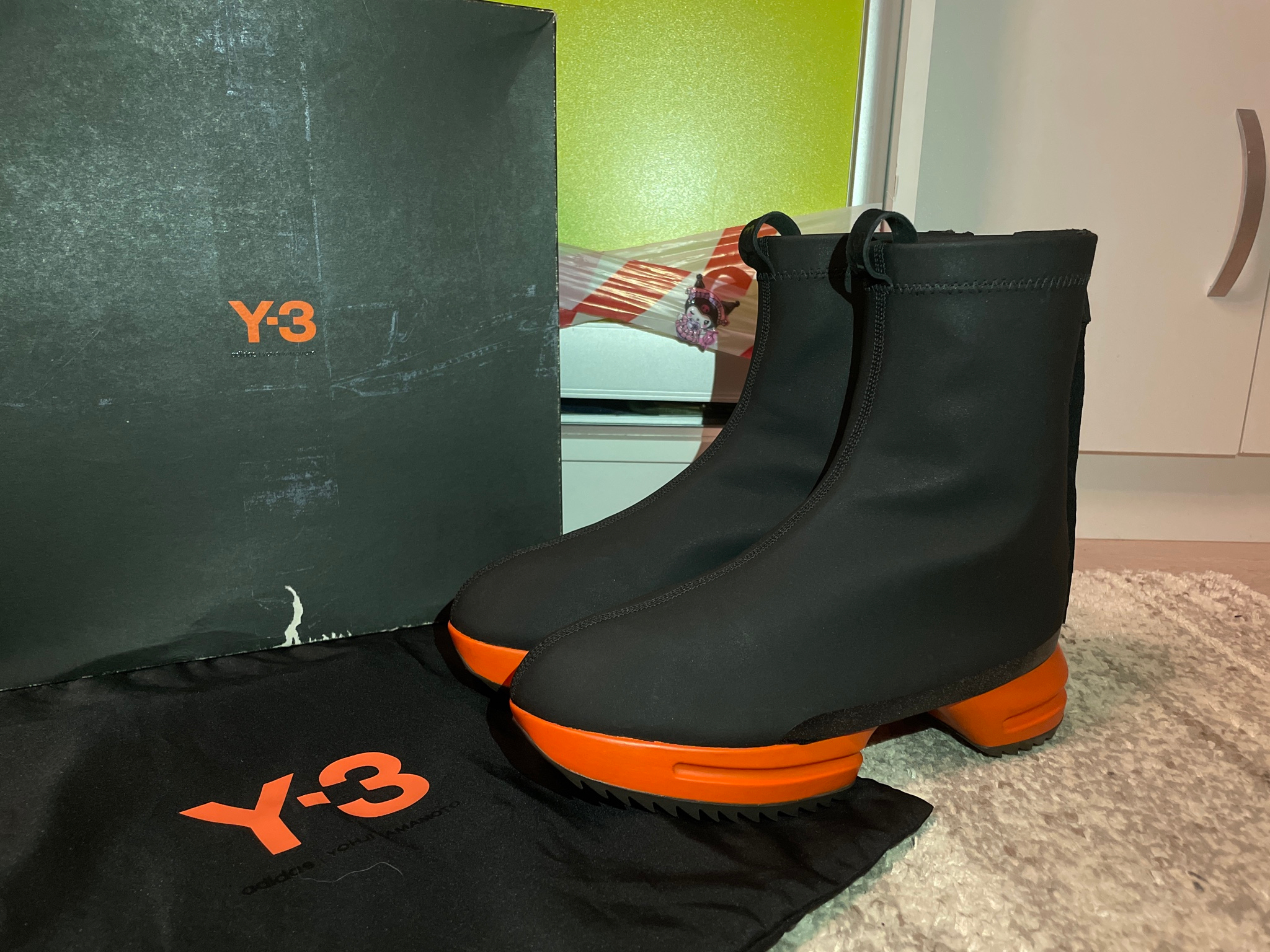 Yohji Yamamoto x Adidas Y-3 Torai Platform, миниатюра 1