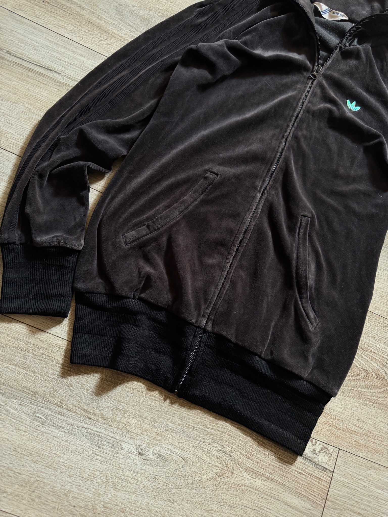 Adidas Vintage Velour Track Jacket, миниатюра 4