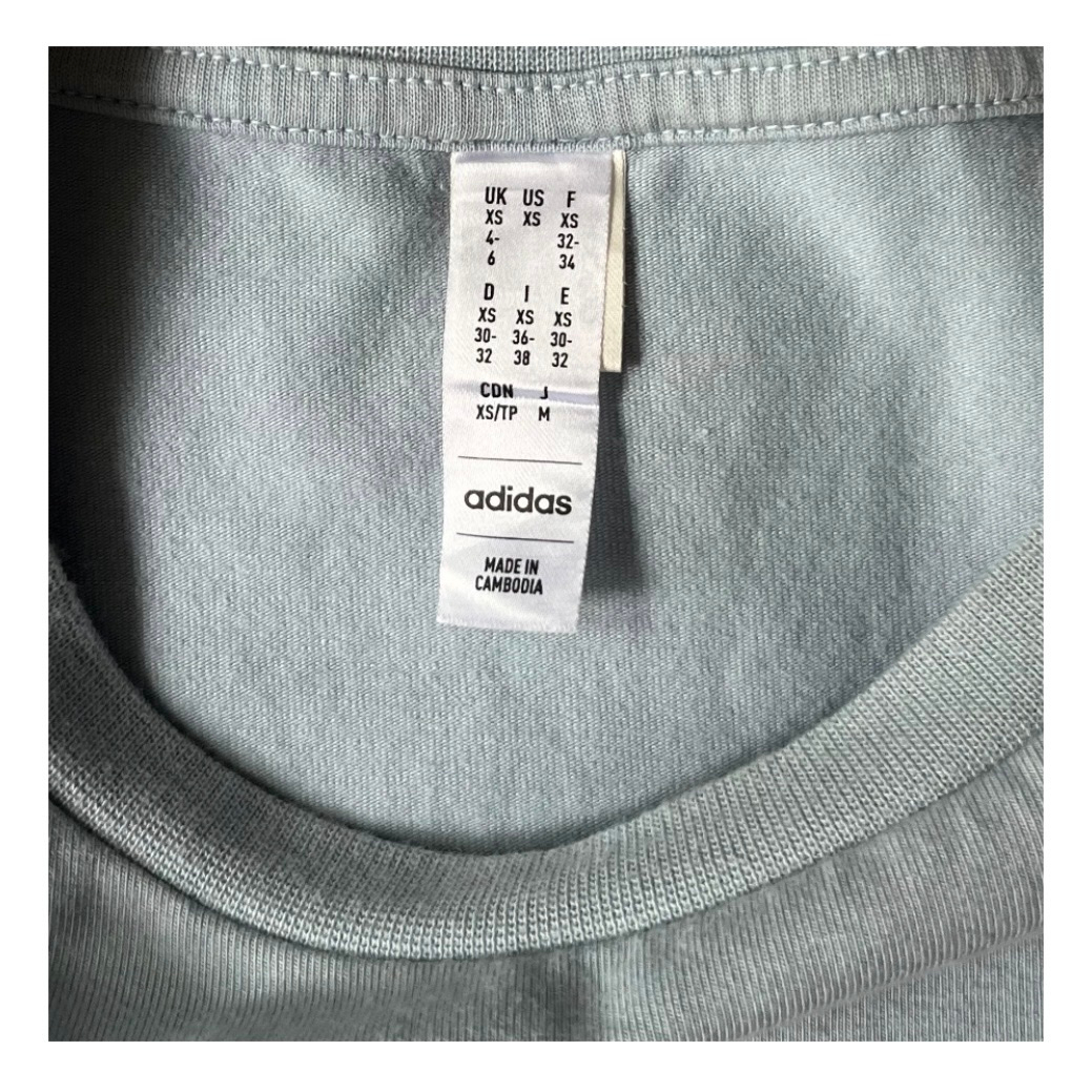 adidas Футболка укороченная, миниатюра 3