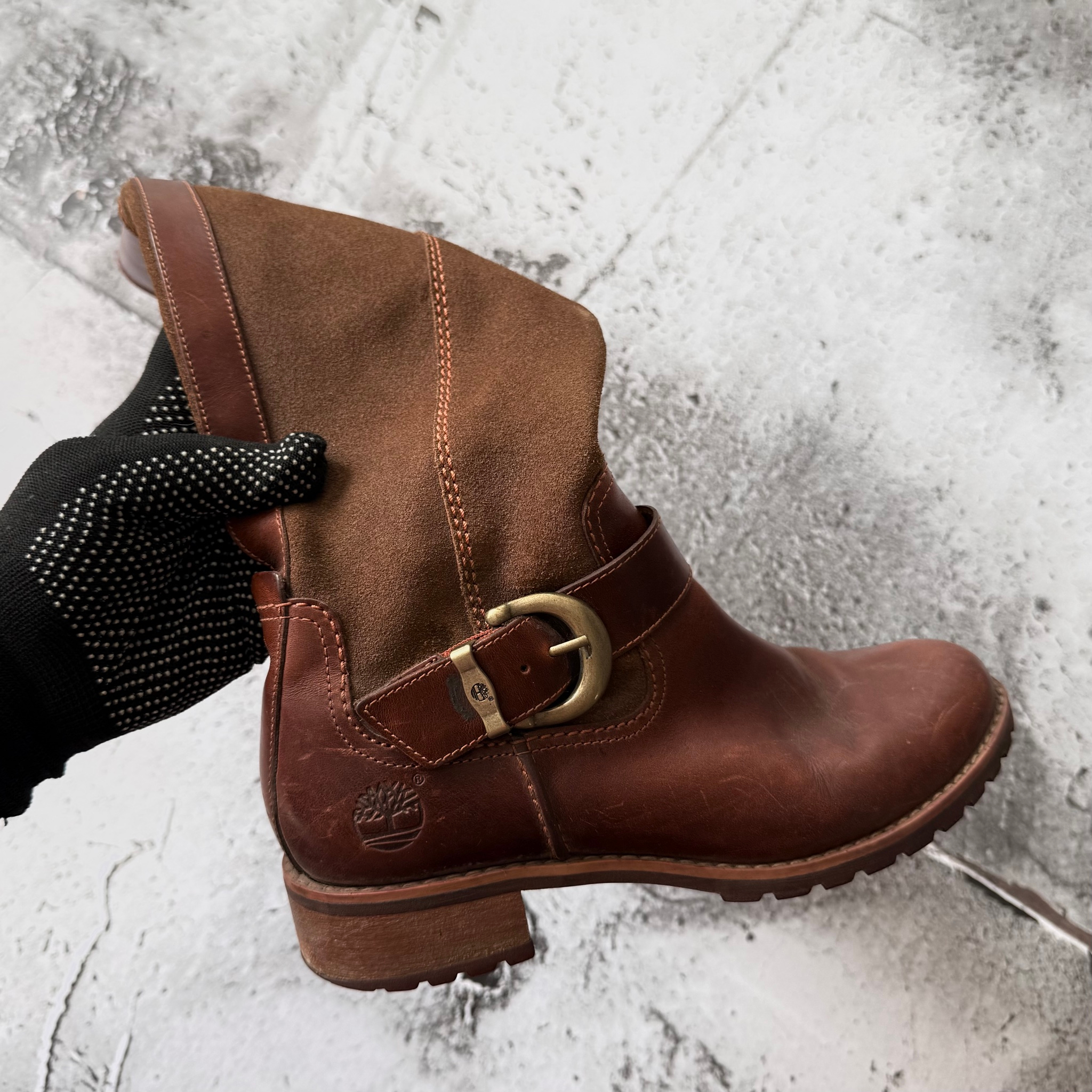 Timberland 2000s Vintage Women Cowgirl Boots, миниатюра 3