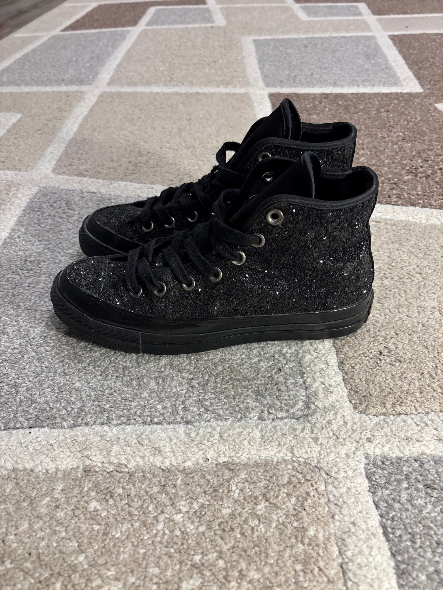 Converse Chuck Taylor Hi Glitter Black, миниатюра 5