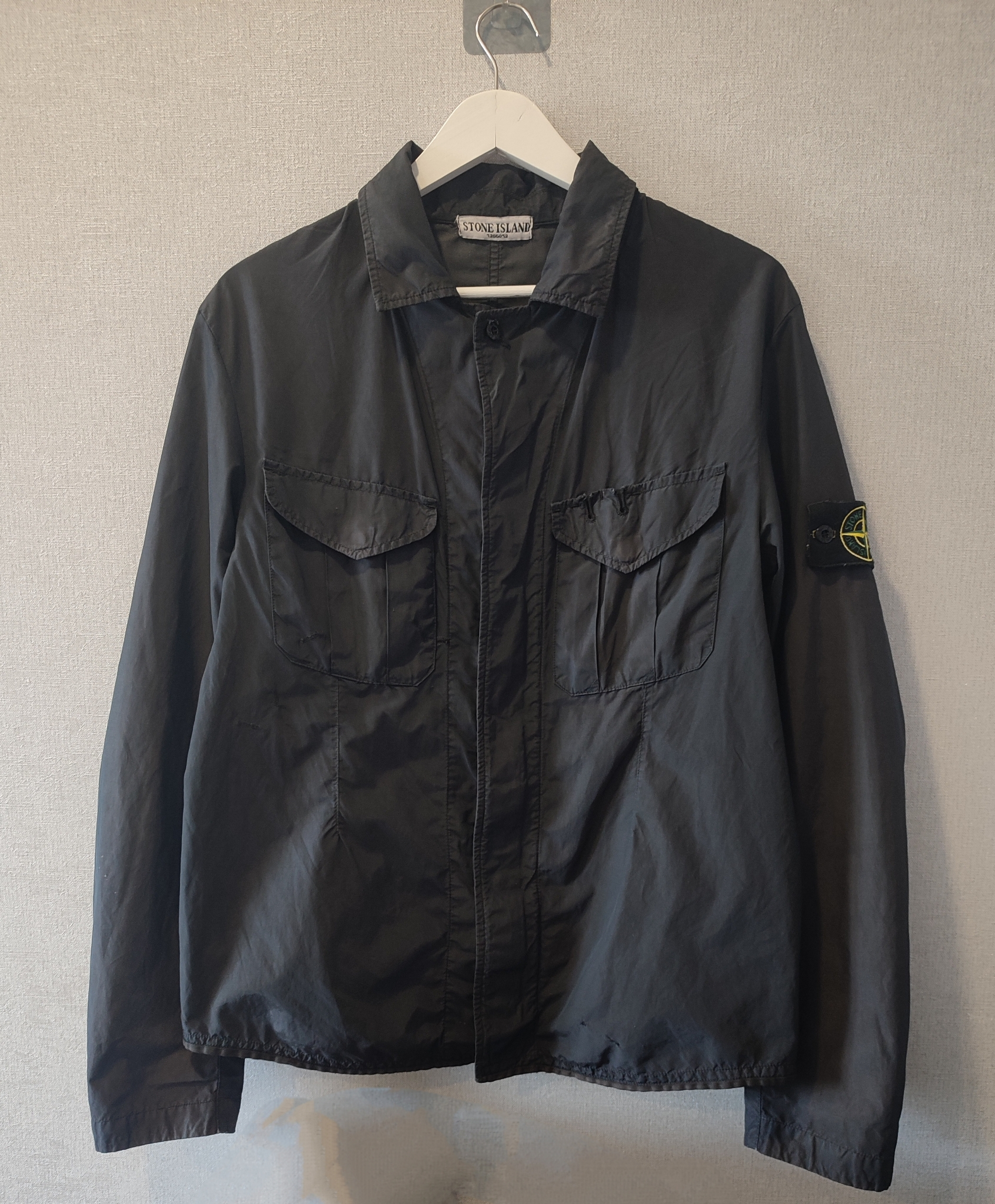 Stone Island  Light Jacket Overshirt Black SS/08, миниатюра 1