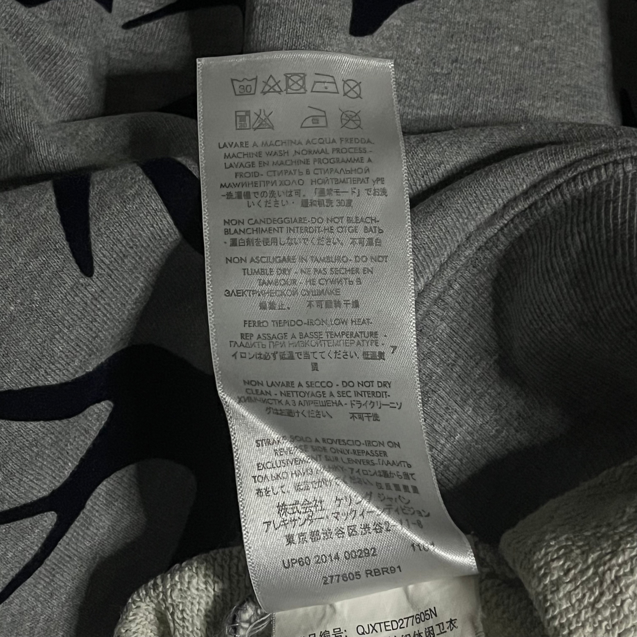 Alexander McQueen Birds Sweatshirt indesleaze archive, миниатюра 6