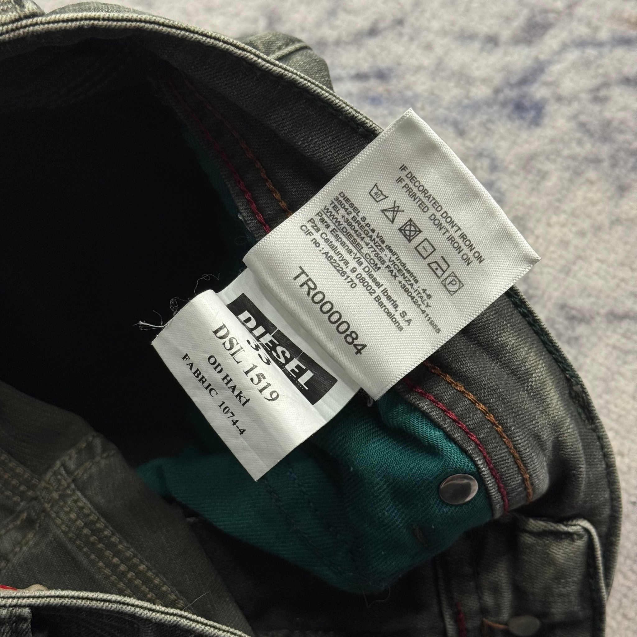 DIESEL Джинсы, миниатюра 11