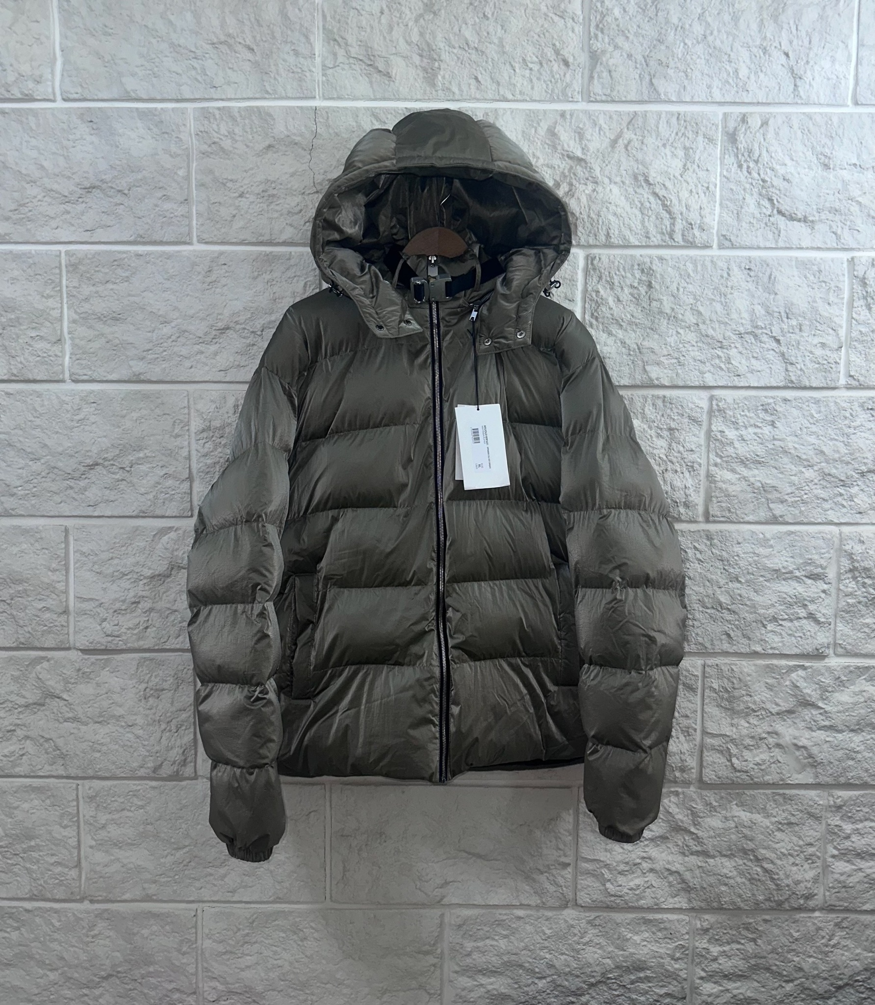 1017 Alyx 9sm Nightrider Silver Green Puffer, миниатюра 1