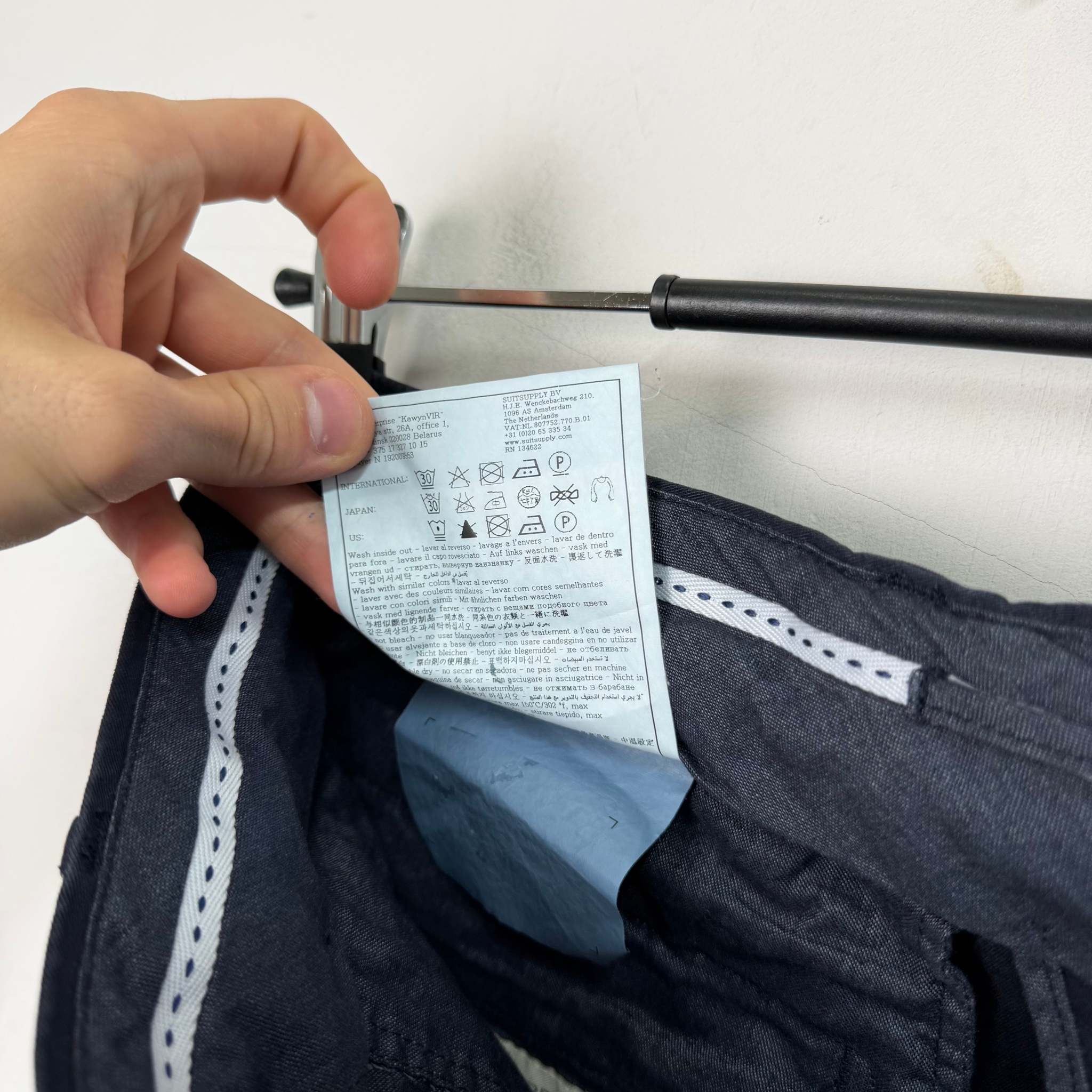 Suitsupply Old Money Pure Cotton Shorts, миниатюра 8