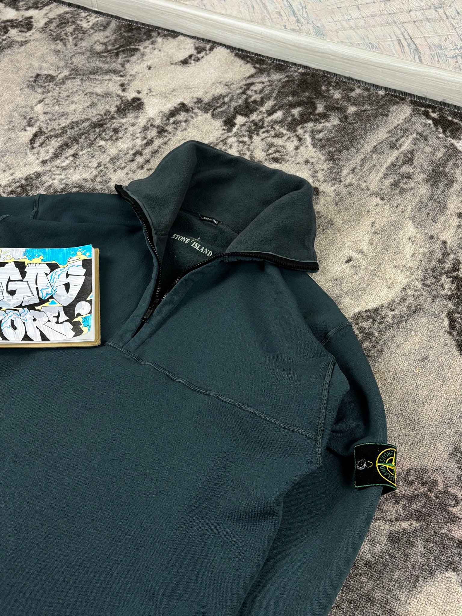 Stone Island 1/4 zip 97AW, миниатюра 6