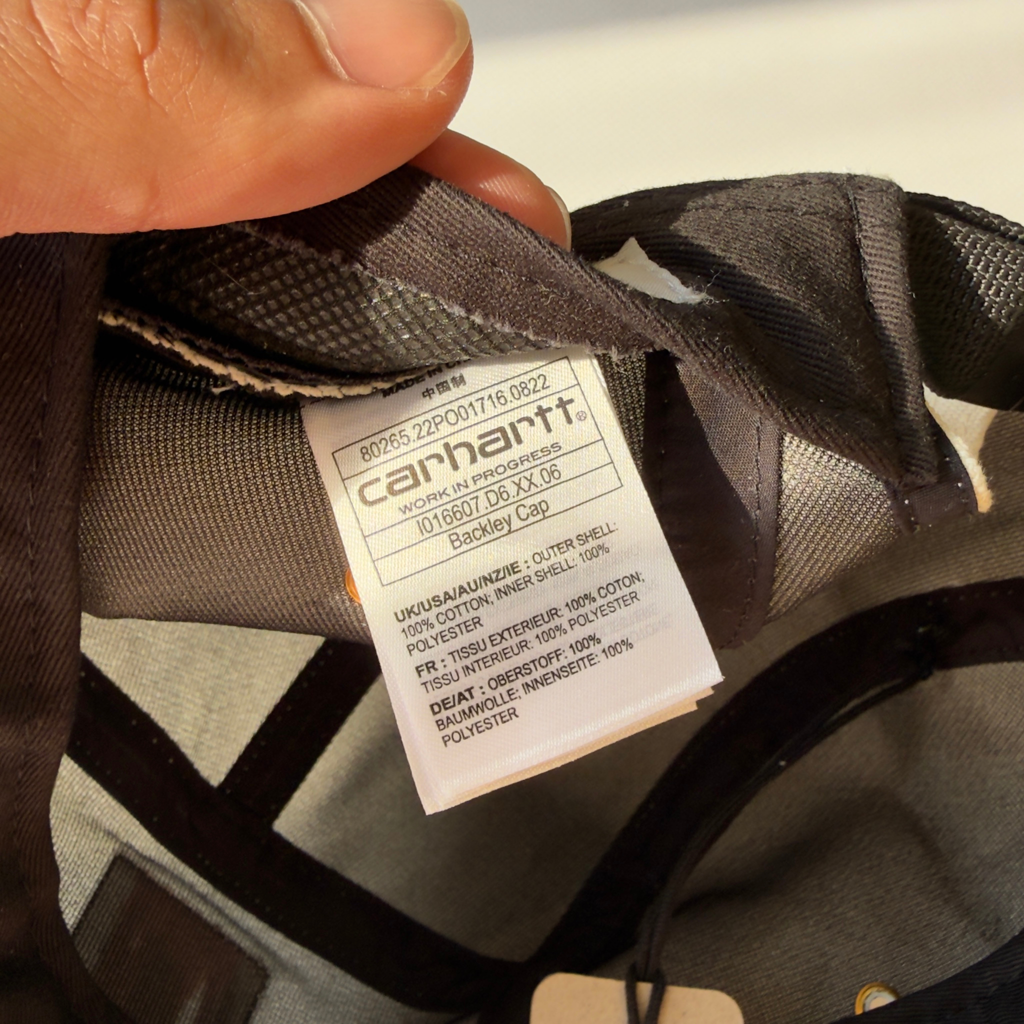 Carhartt WIP Backley Cap, миниатюра 6