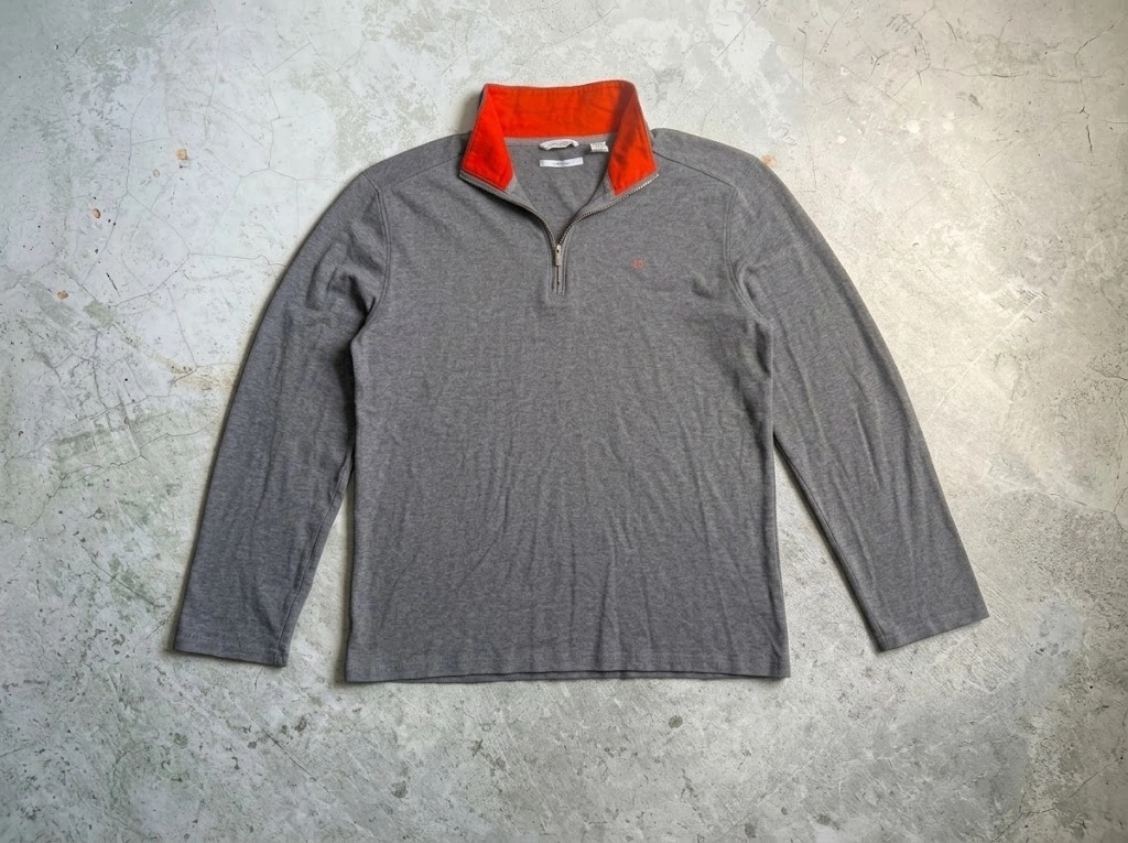 Calvin Klein Galaxy gray Half zip, миниатюра 1