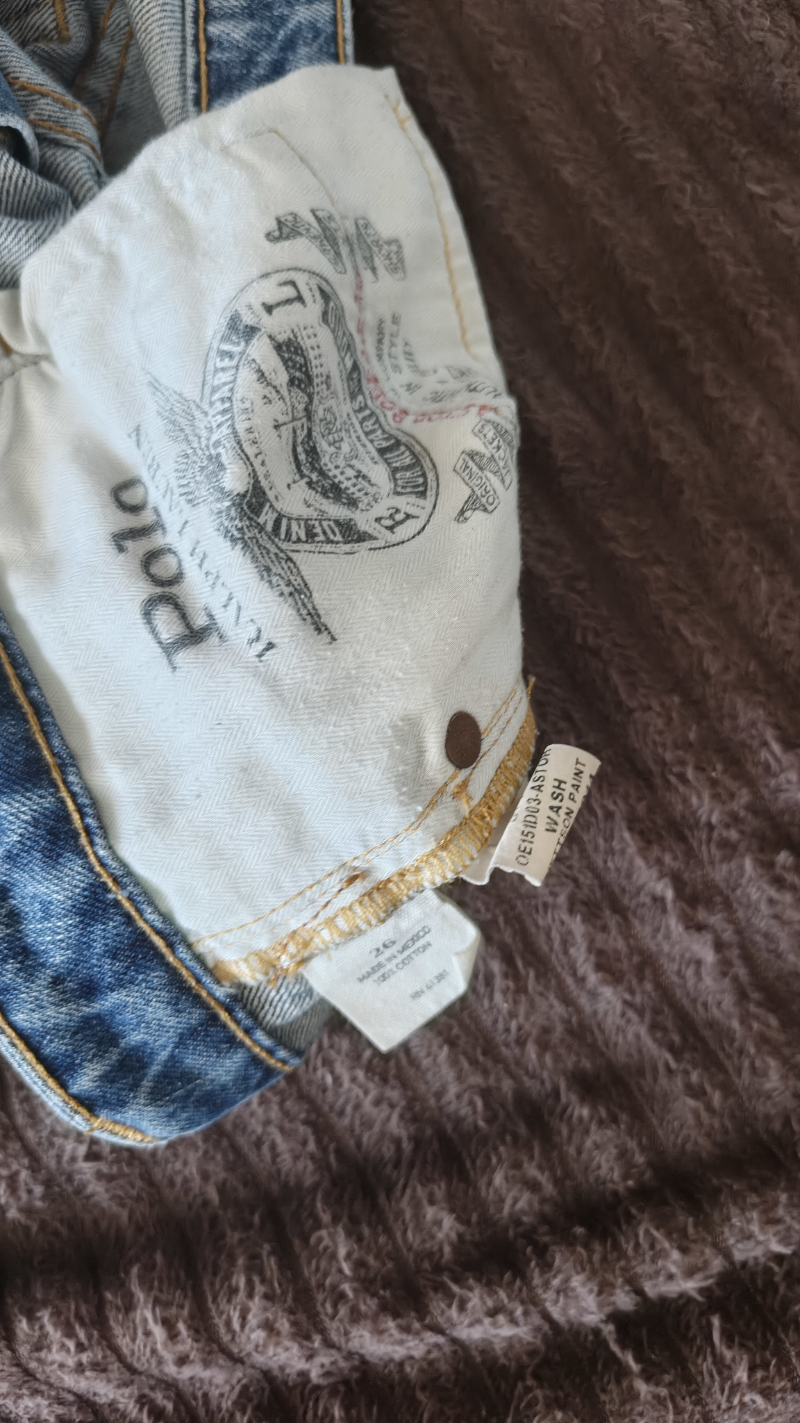 Ralph Lauren Джинсы Ralph Lauren Оригинал, миниатюра 4