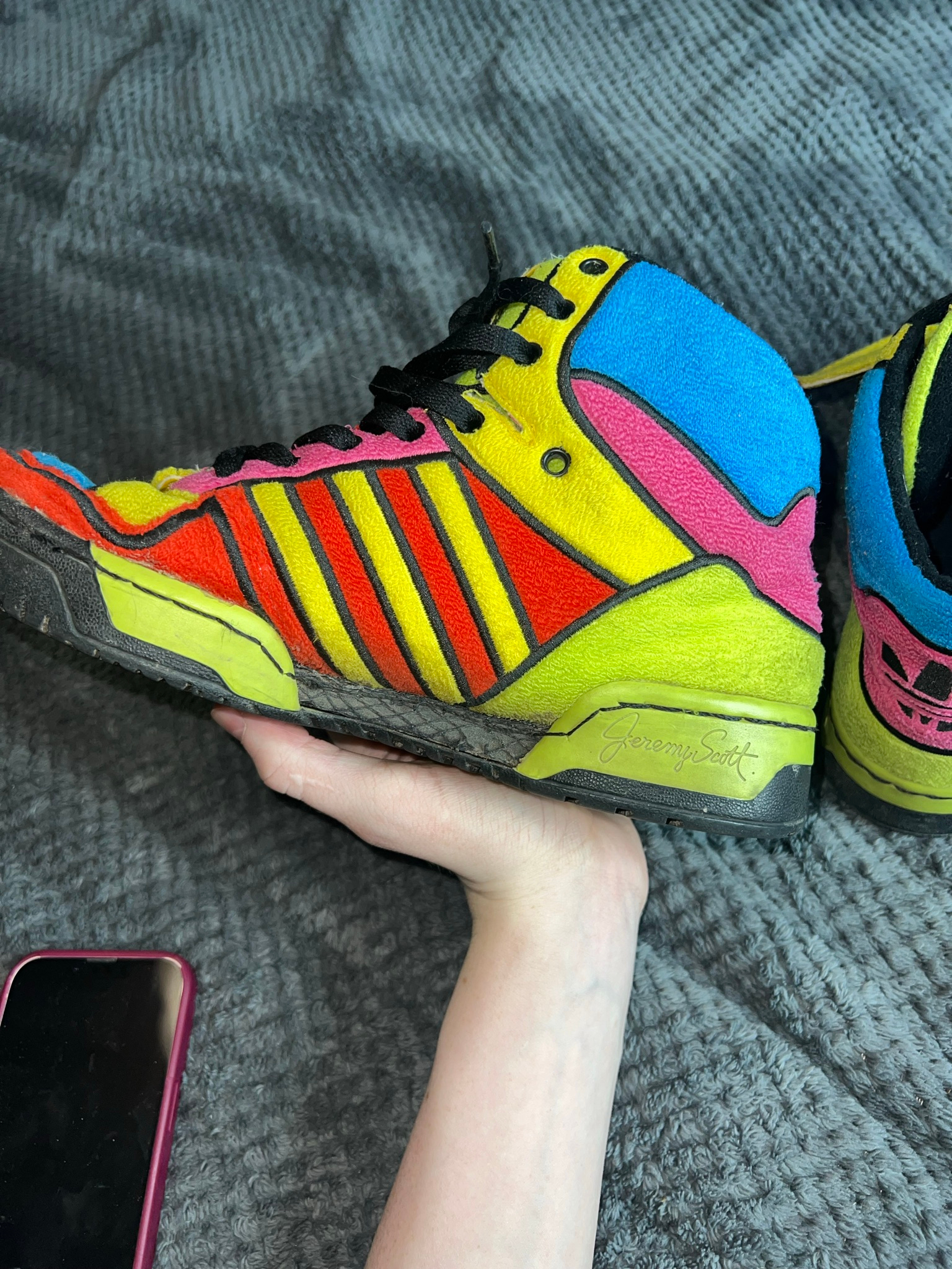 Adidas x Jeremy Scott vings 1.0 rainbow, миниатюра 7