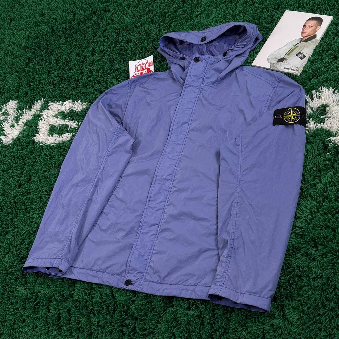 Stone Island Garment Dyed Crinkle Reps Jacket, миниатюра 3