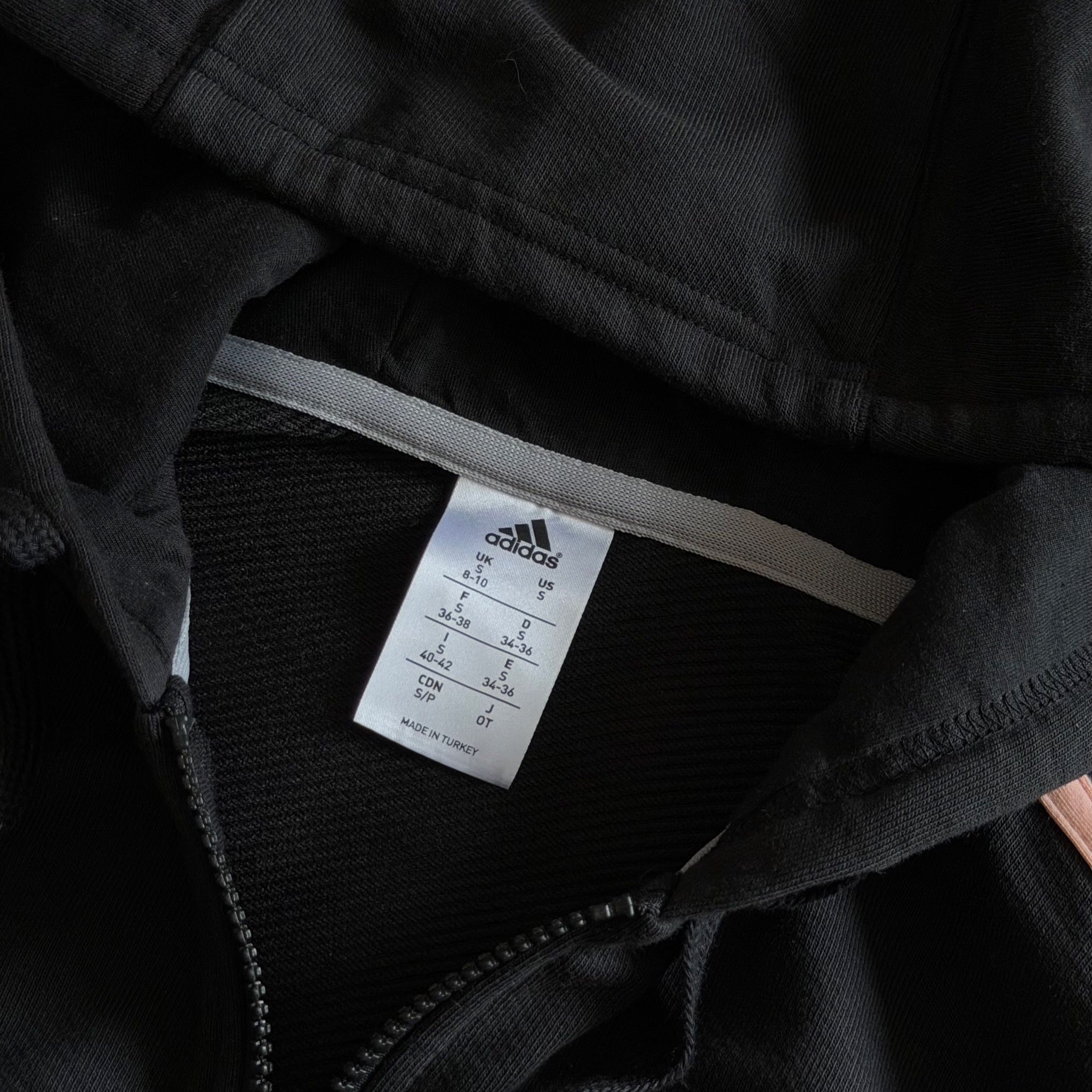 Adidas Zip-Hoodie 3-Stripes Bimbo y2k, миниатюра 5
