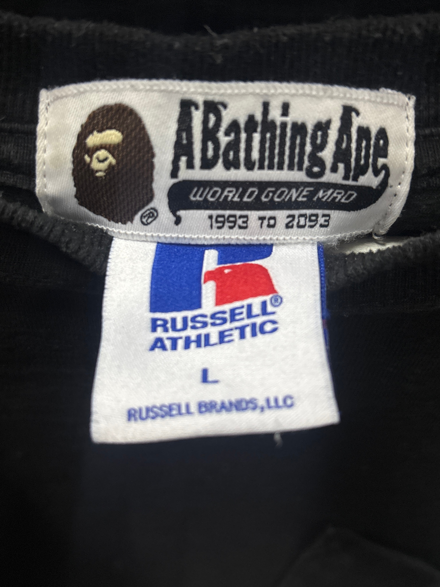 BAPE x Russell Athletic Sweatshirt, миниатюра 3