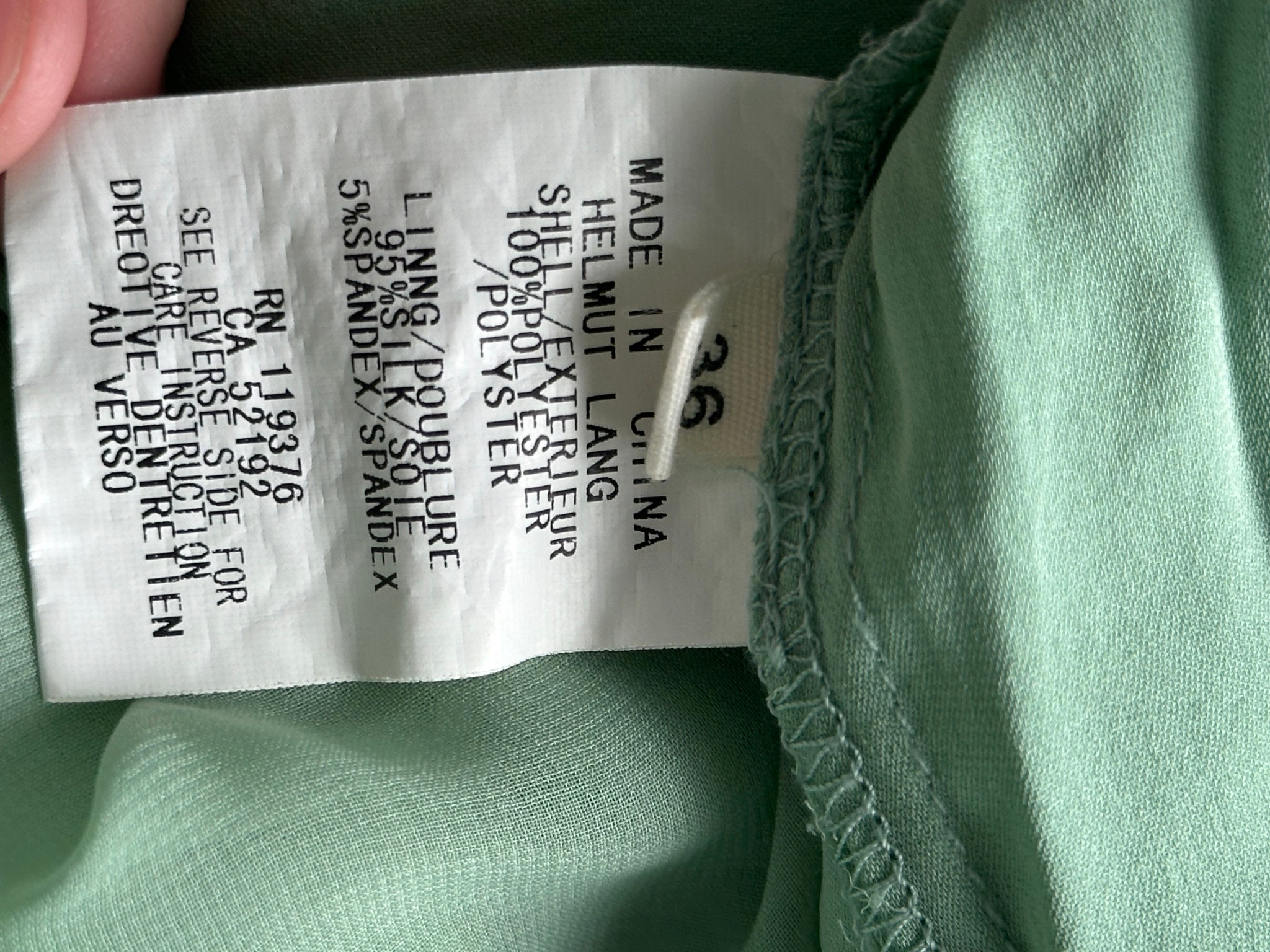 Helmut Lang Платье, миниатюра 5