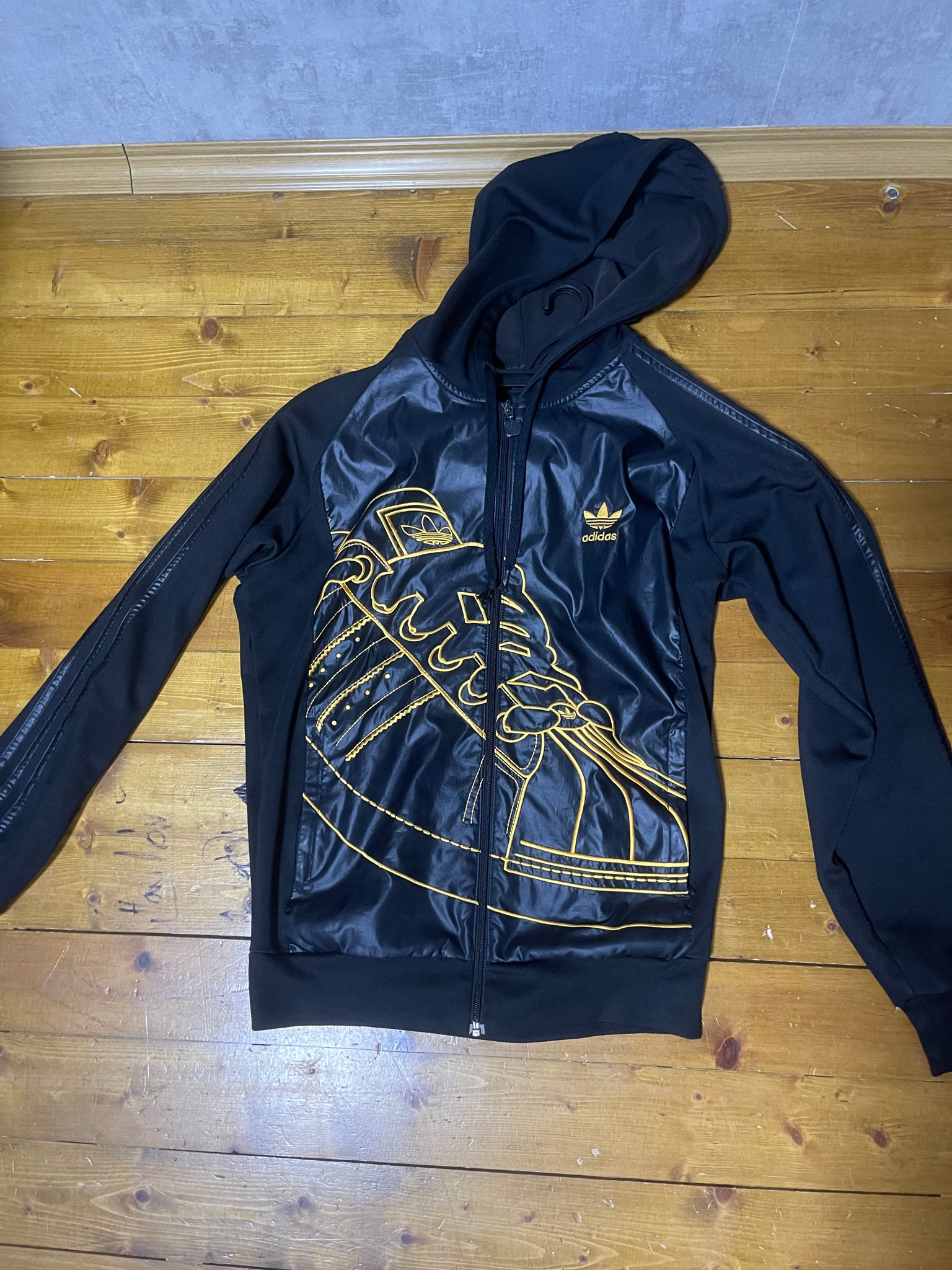 Adidas Originals Superstar Graphic Track Hoodie, миниатюра 1