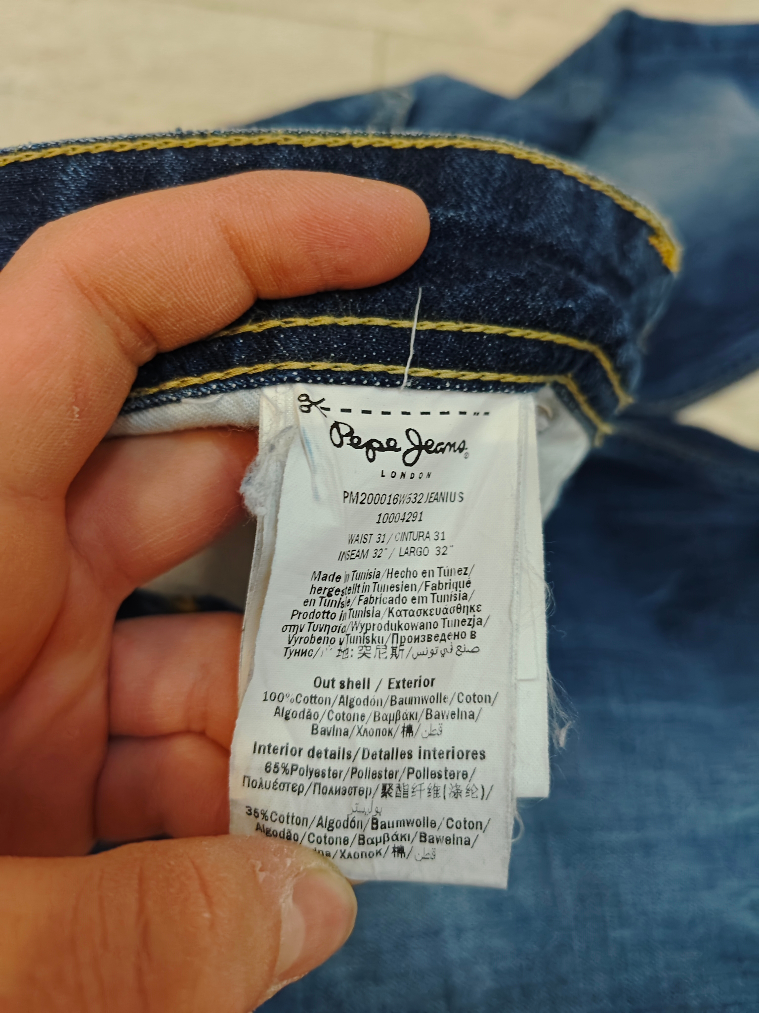 pepe jeans jeans straight, миниатюра 4