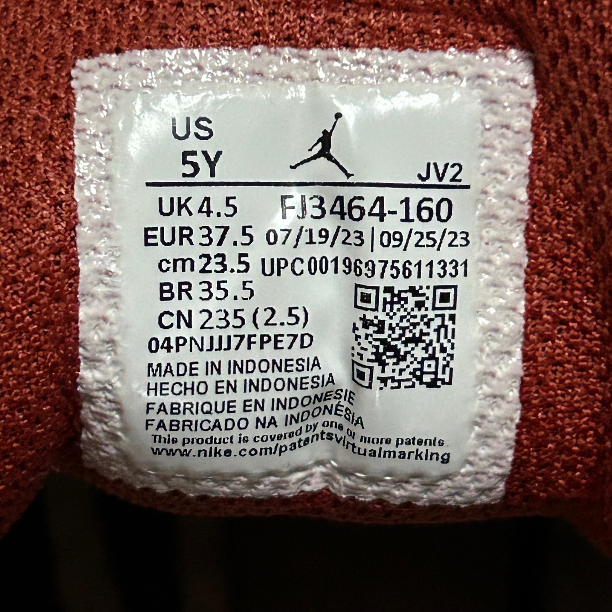Nike x Air Jordan Air Jordan 1 Mid Dune Red, миниатюра 7
