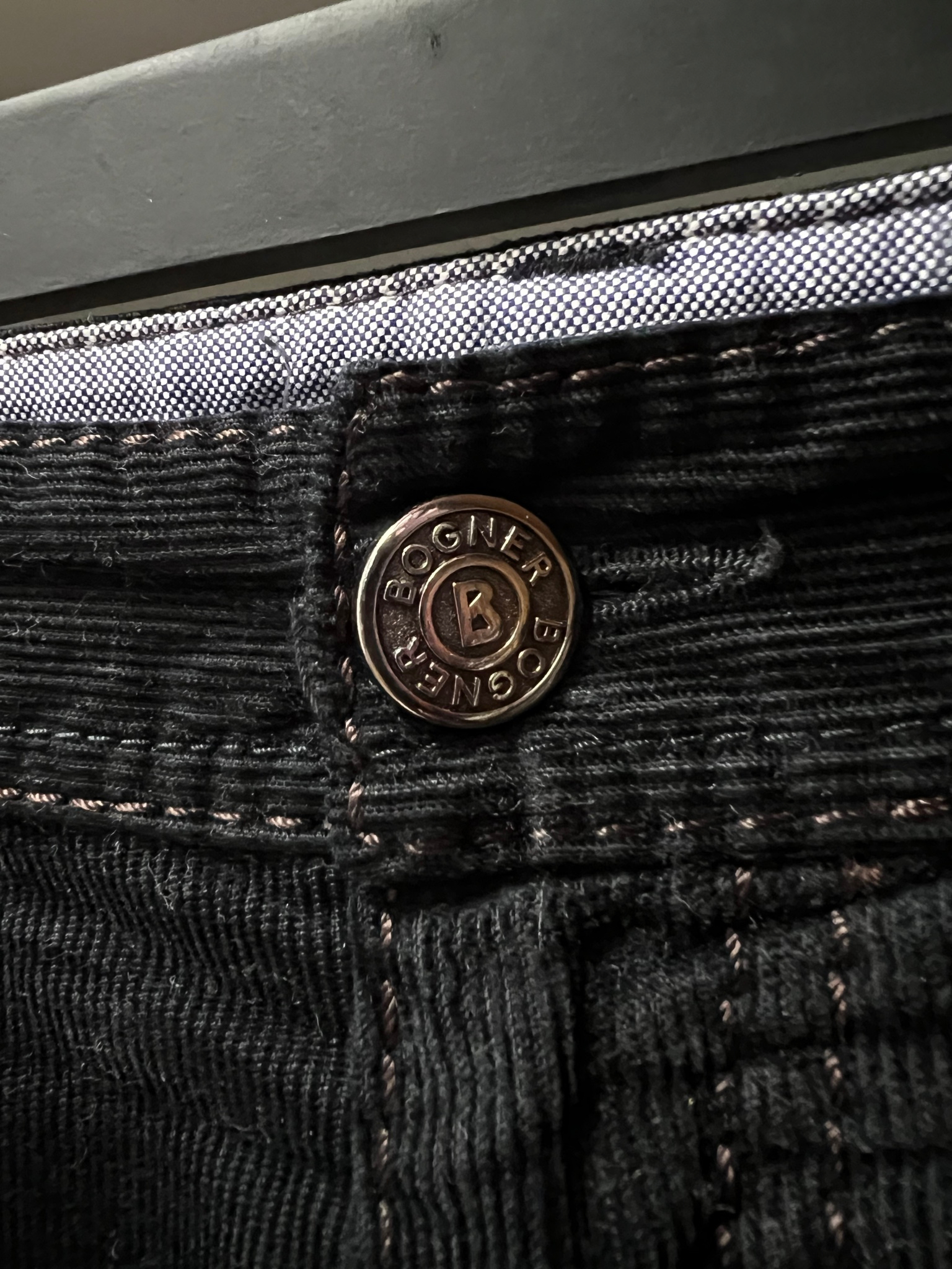 Bogner Corduroy 5-Pocket Trousers "Fade-Out Effect", миниатюра 3