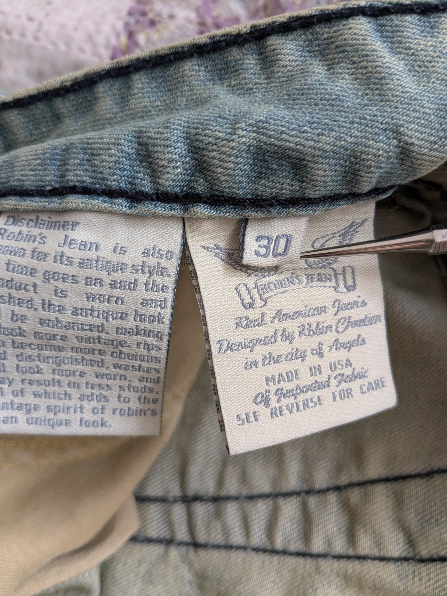 Robin's jeans Джинсы, миниатюра 7