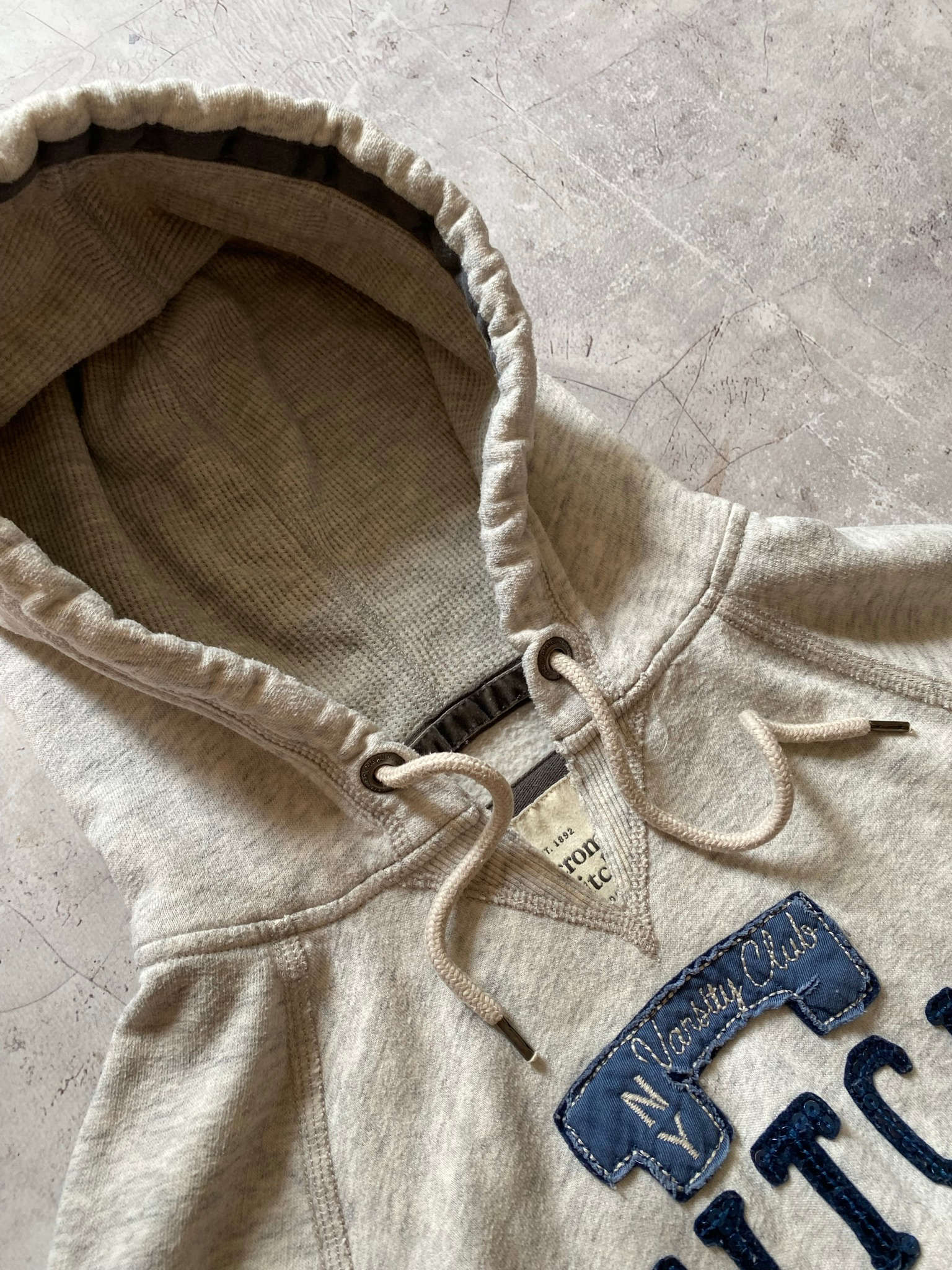 Abercrombie & Fitch Vintage Logo Hoodie, миниатюра 6