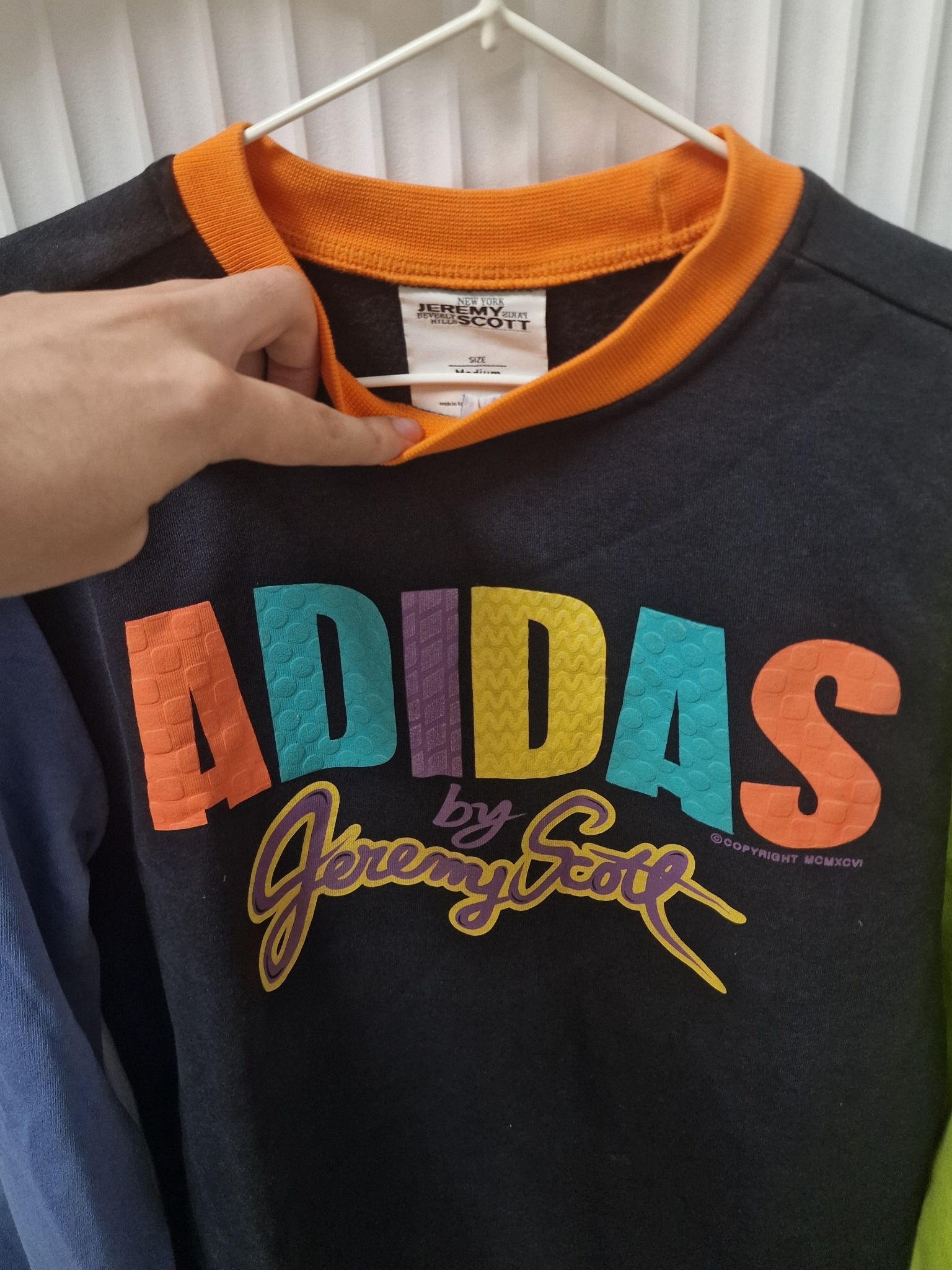 Adidas x Jeremy Scott Crew Sweatshirt, миниатюра 4