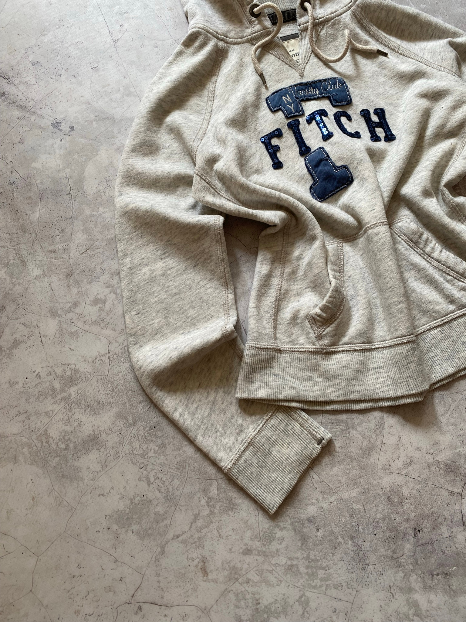 Abercrombie & Fitch Vintage Logo Hoodie, миниатюра 3