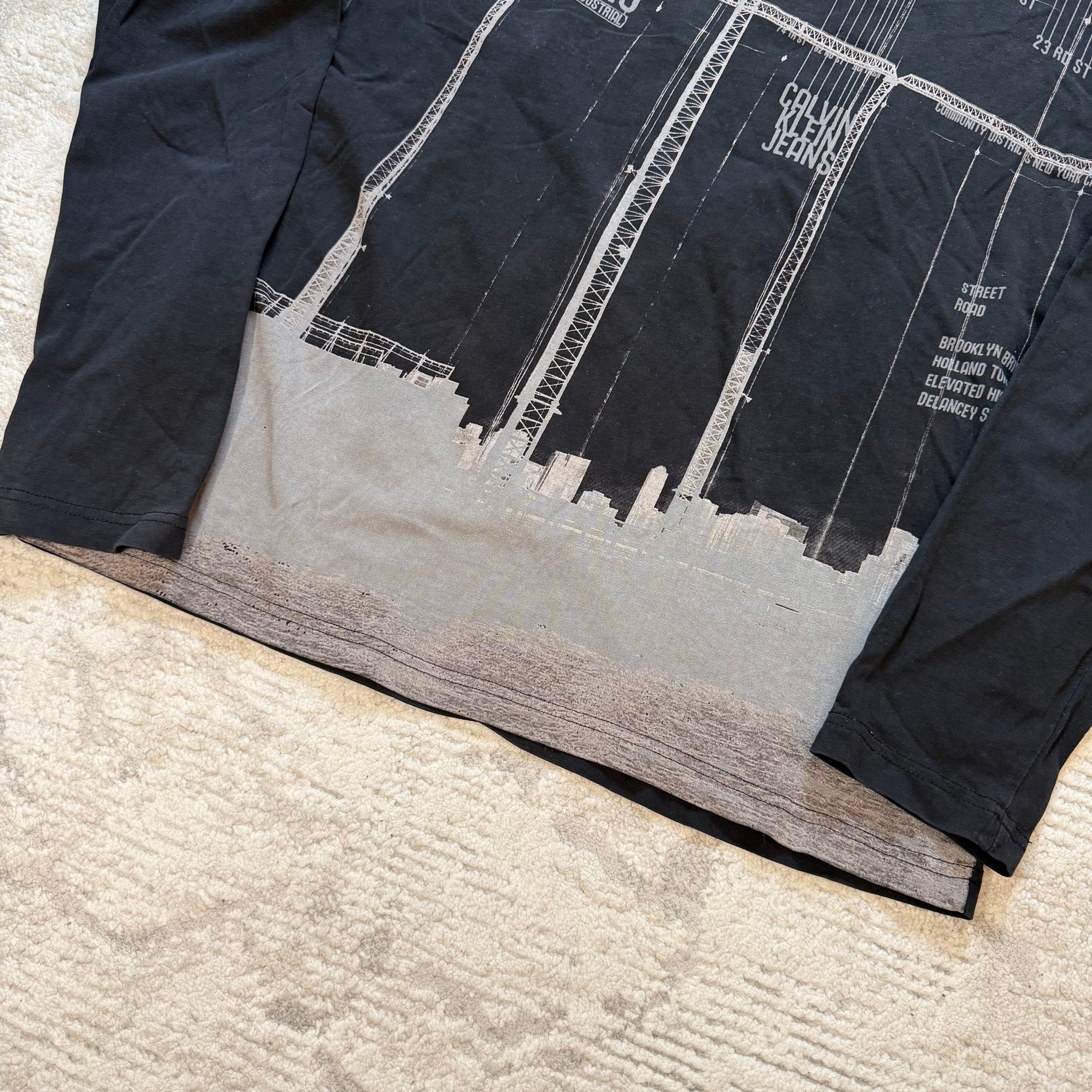 Calvin Klein Jeans Longsleeve Rare Distressed, миниатюра 5