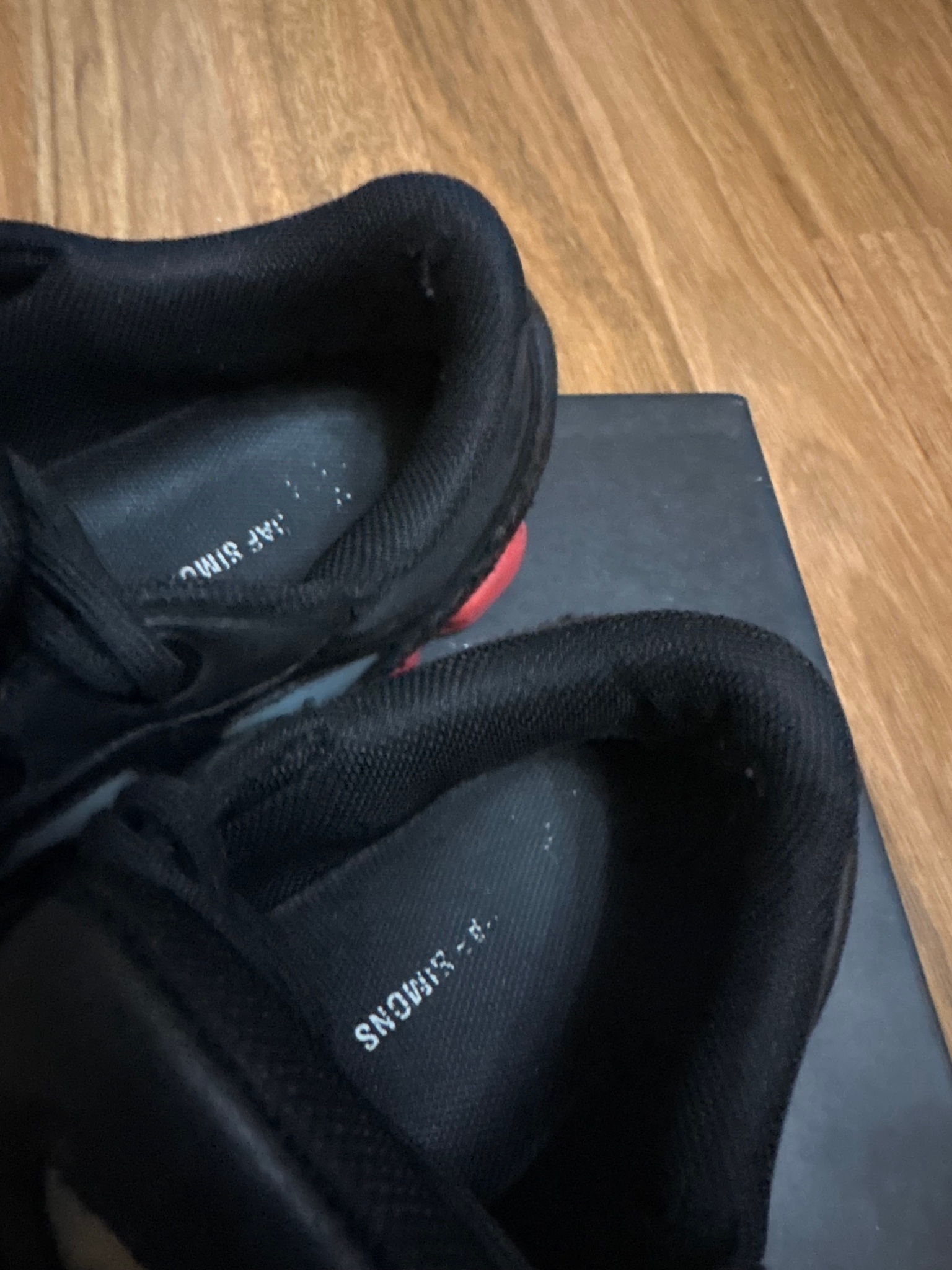 Adidas x Raf Simons Ozweego 3 scarlet, миниатюра 7