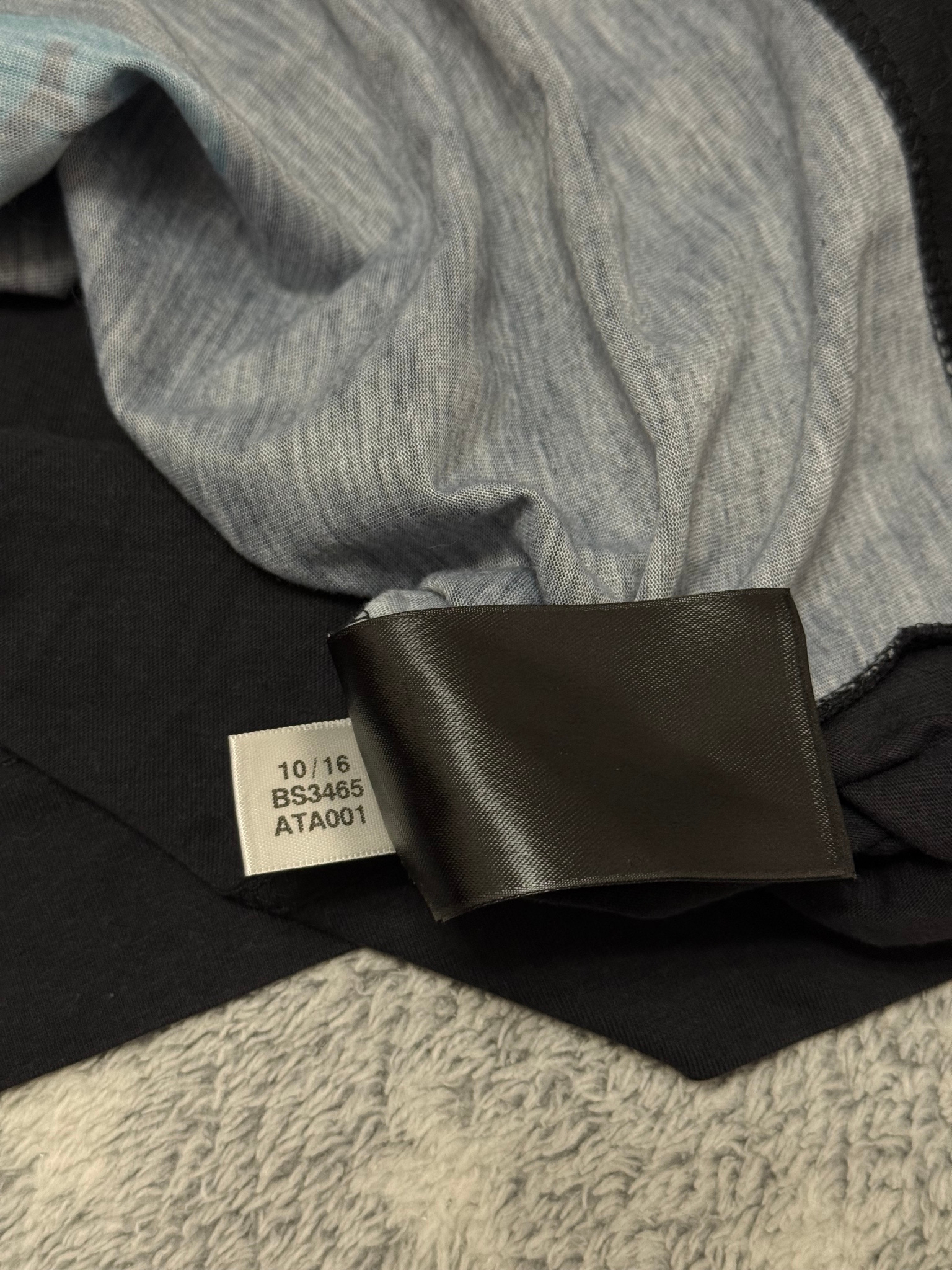 Y-3 Yohji Yamamoto Abstract graphic hoodie, миниатюра 5