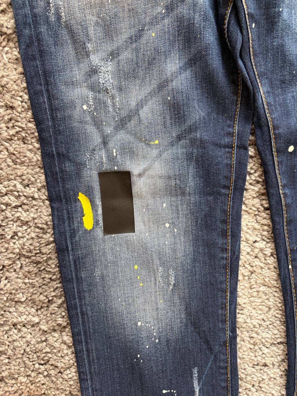 Dsquared2 Full Distressed Slim Jeans, миниатюра 5
