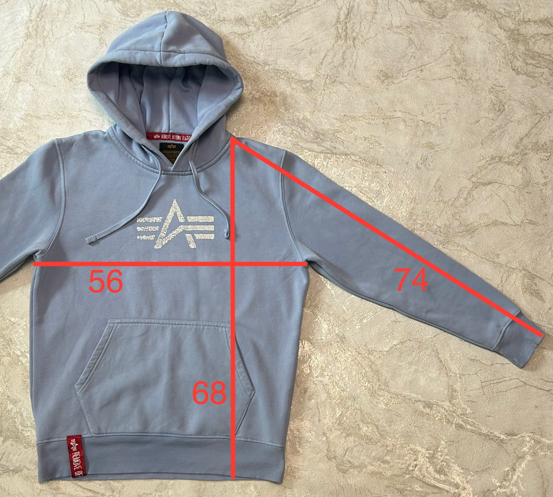 Alpha Industries Худи Alpha Industries, миниатюра 2