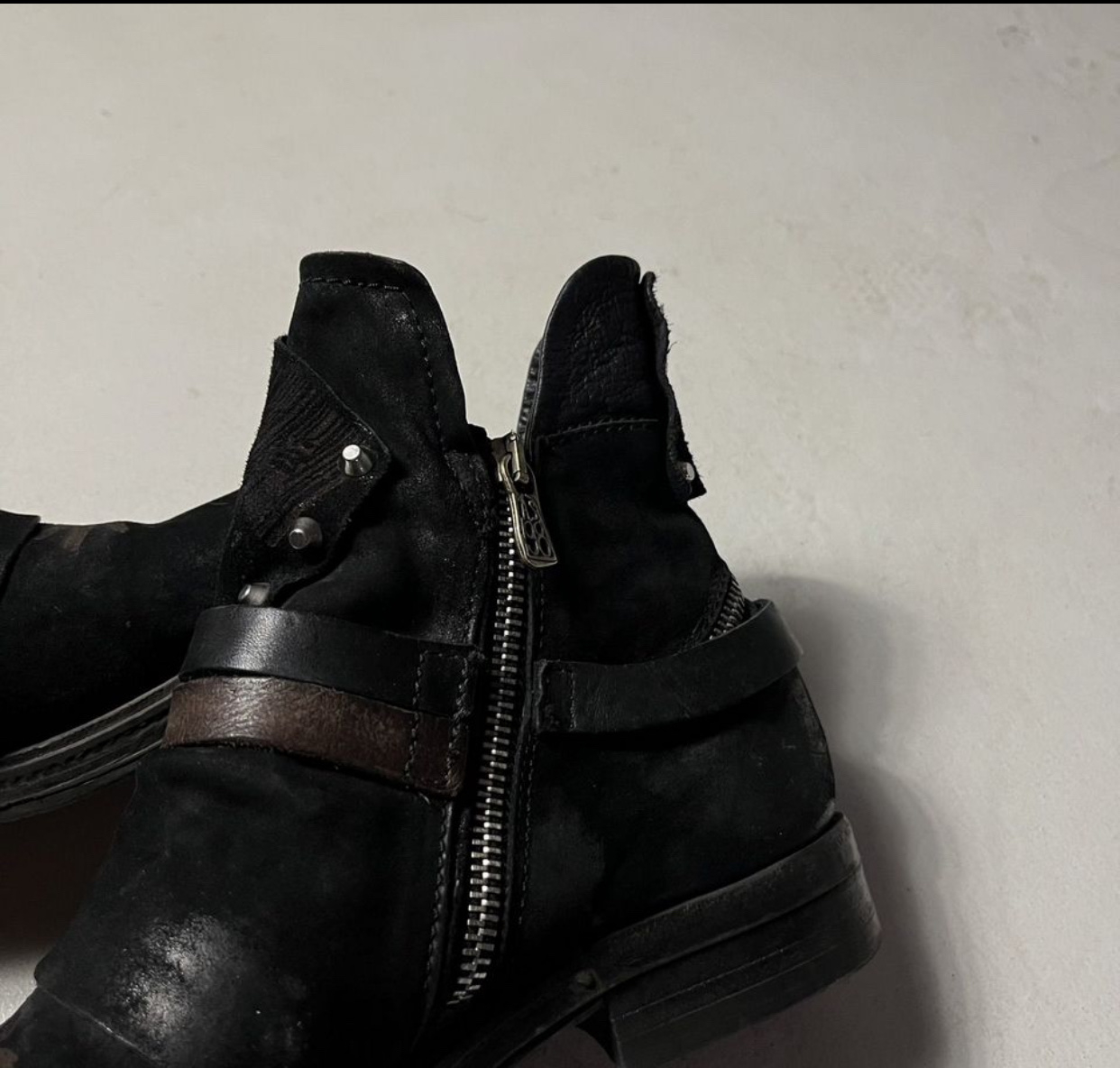 A.S 98 A.S 98 Anarchy Leather Wax Boots Japan, миниатюра 8