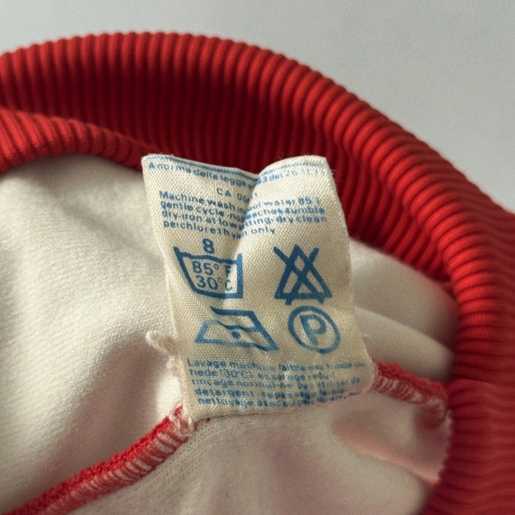Adidas 1970s Vintage ADIDAS CISA. CERDISA A.S.MONACO SHORT SLEEVE JACKET, миниатюра 6