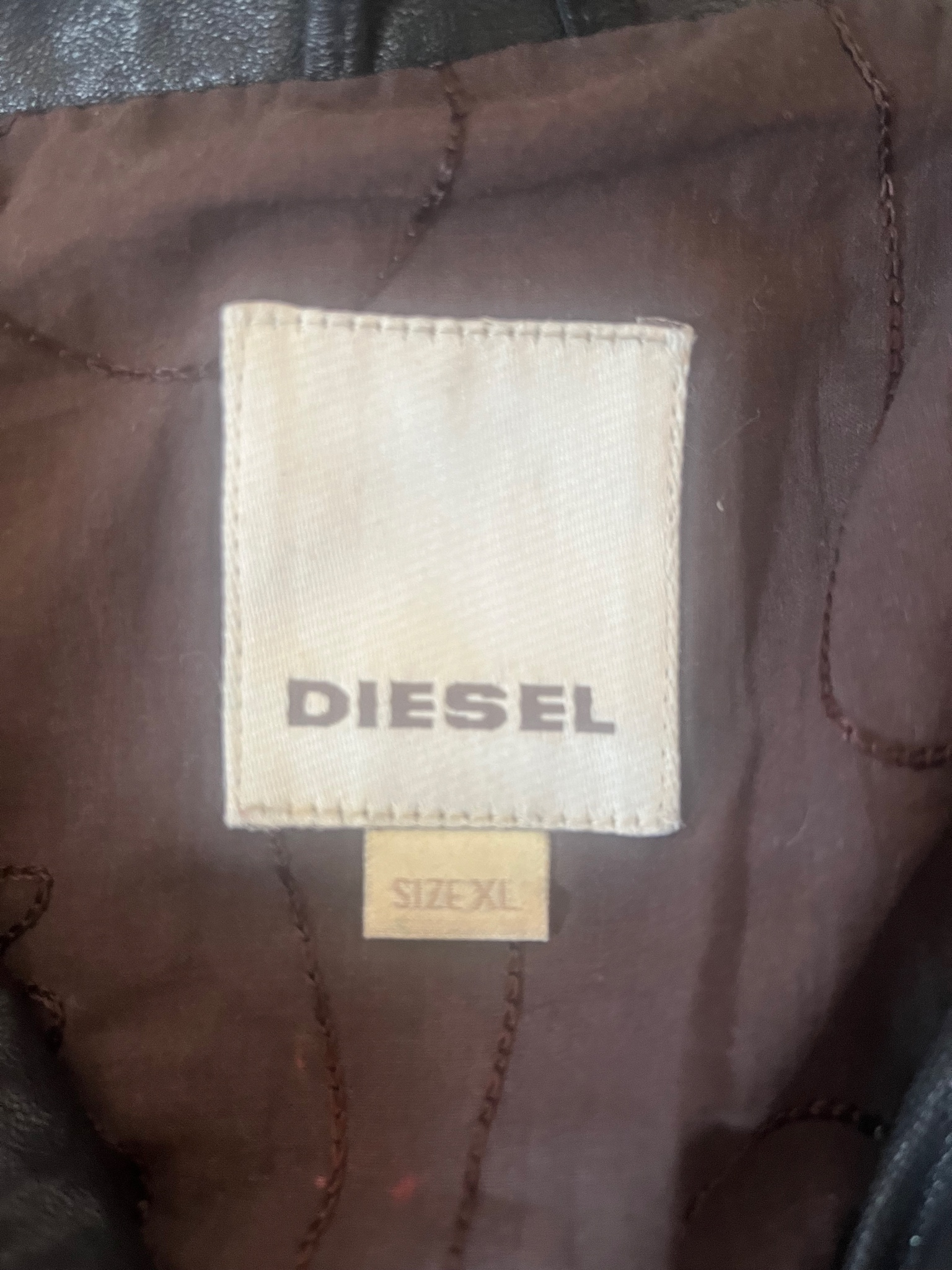 Diesel Кожаная куртка, миниатюра 3
