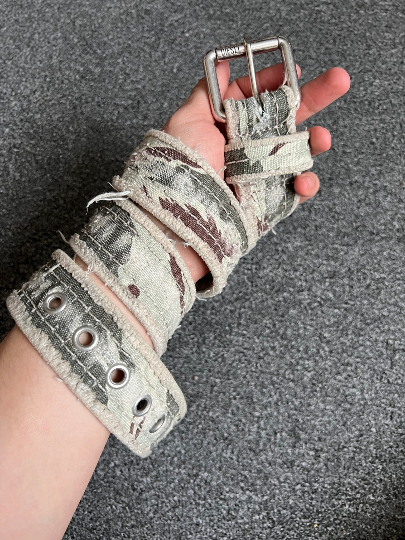 Diesel Camo belt, миниатюра 1