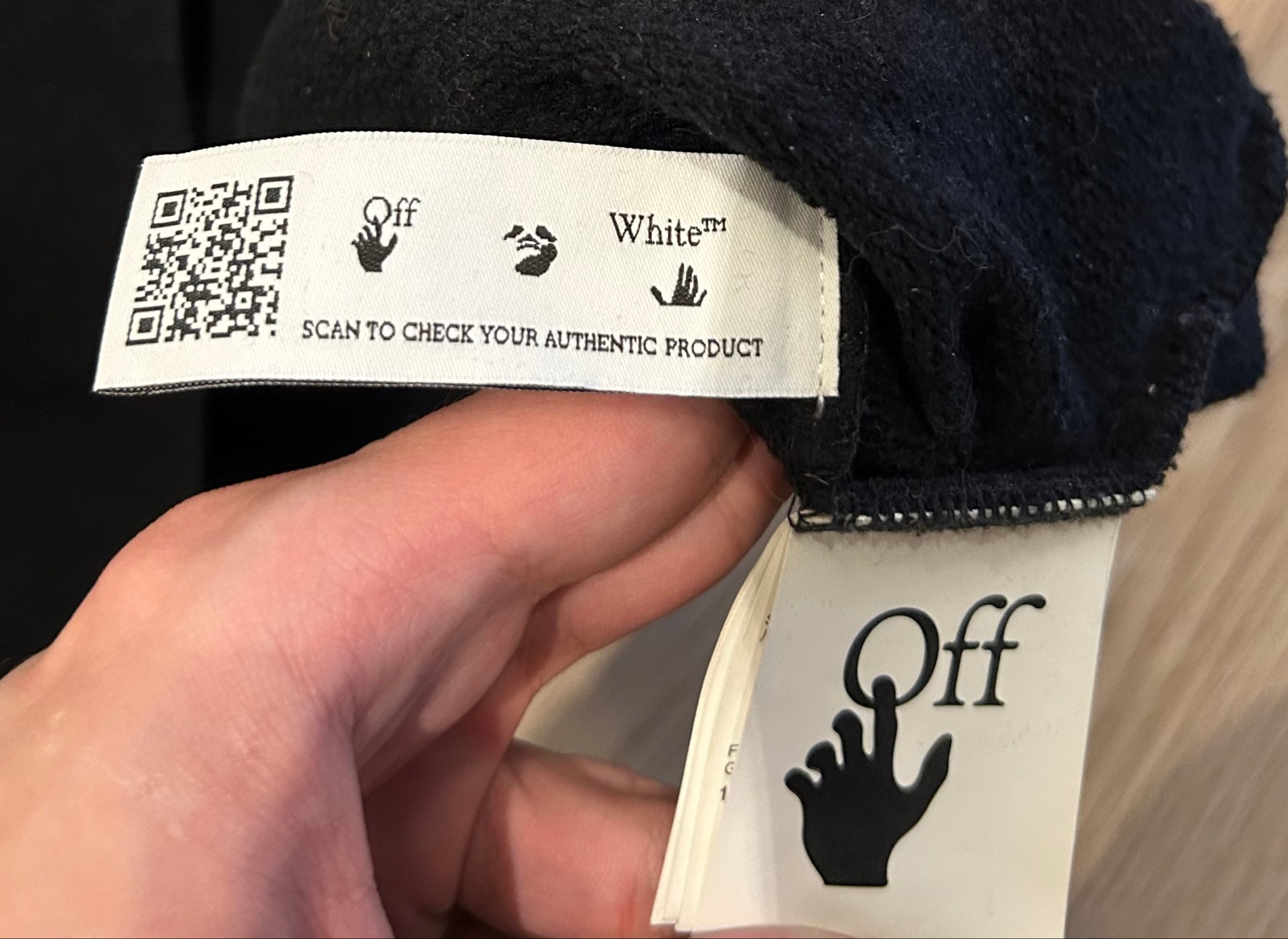 Off-White FW17-18 “Blue Mona Lisa”, миниатюра 3